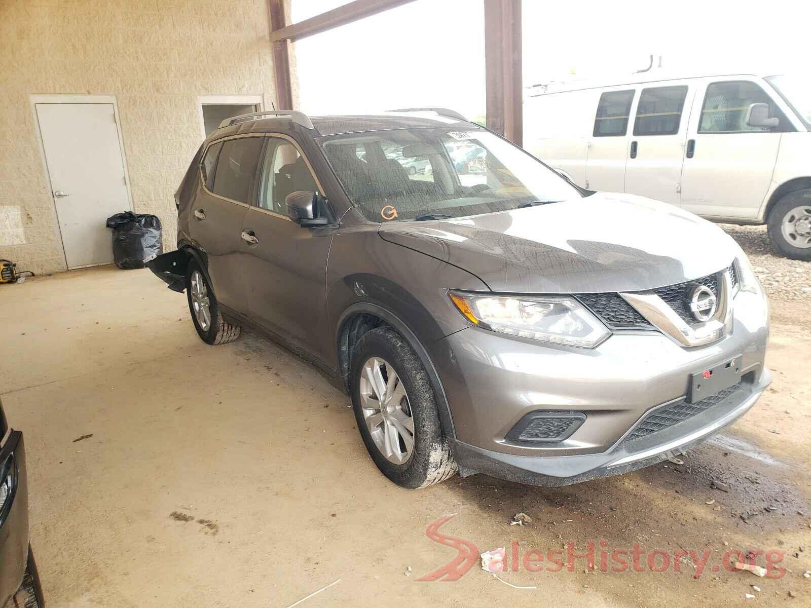 KNMAT2MT5GP717572 2016 NISSAN ROGUE