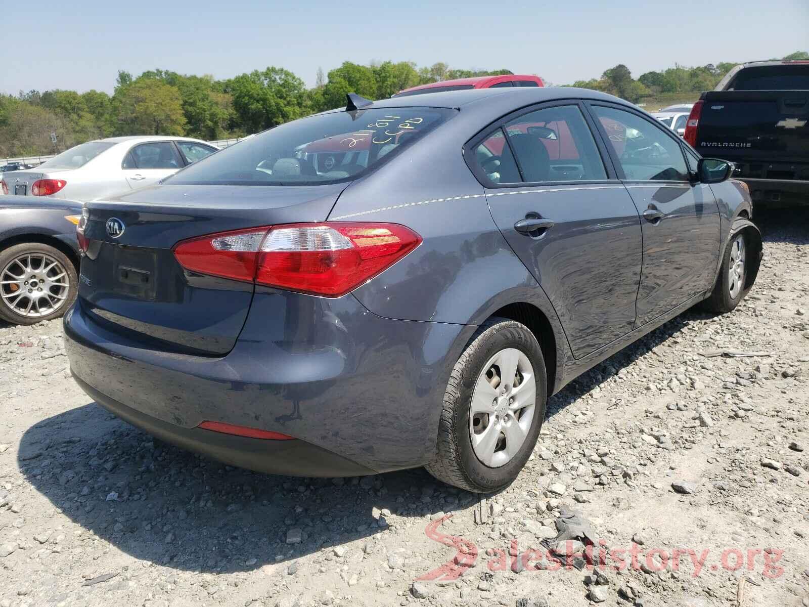 KNAFX4A67G5548684 2016 KIA FORTE