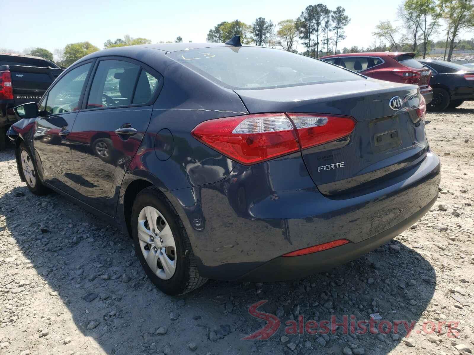 KNAFX4A67G5548684 2016 KIA FORTE