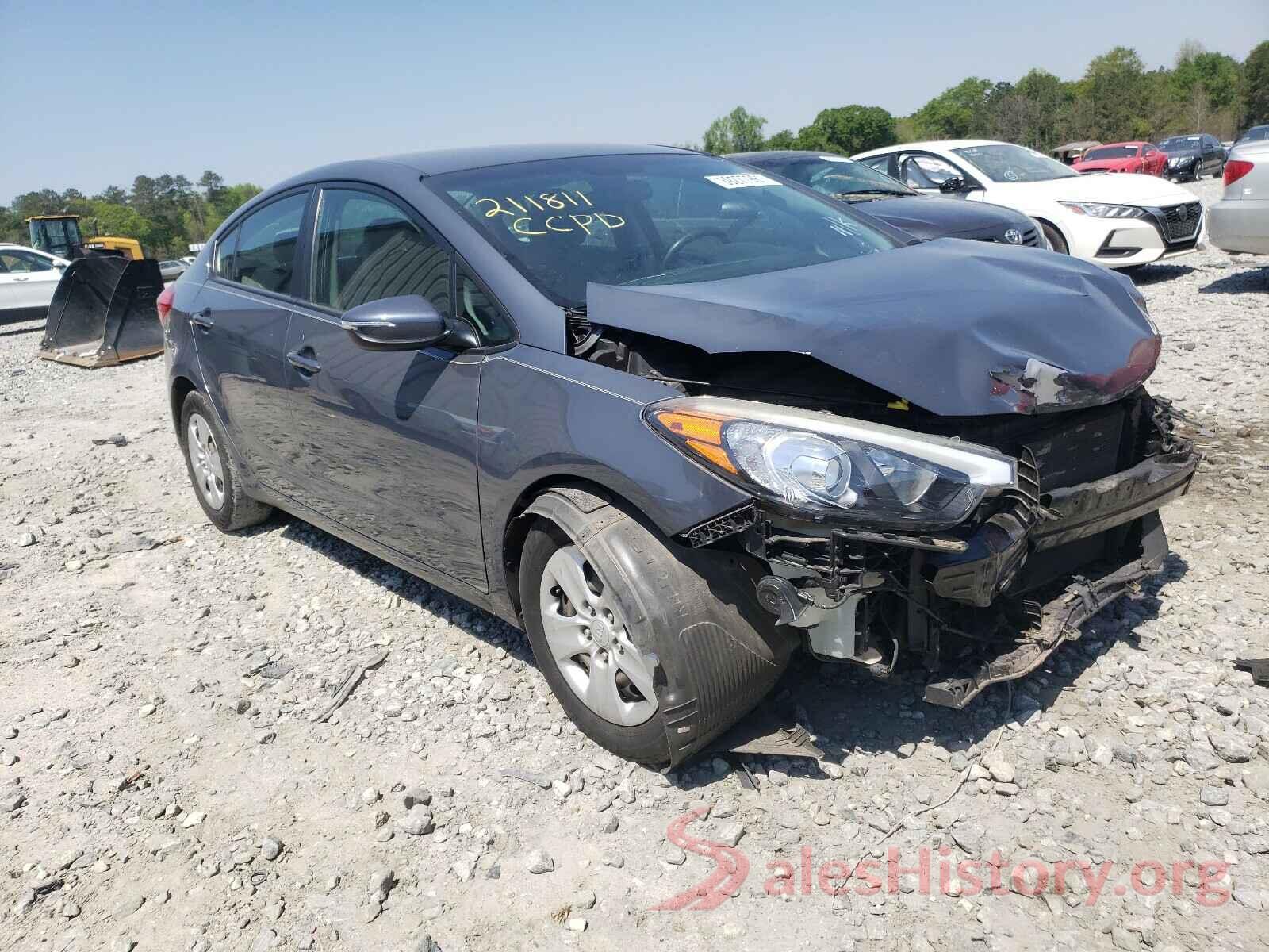 KNAFX4A67G5548684 2016 KIA FORTE