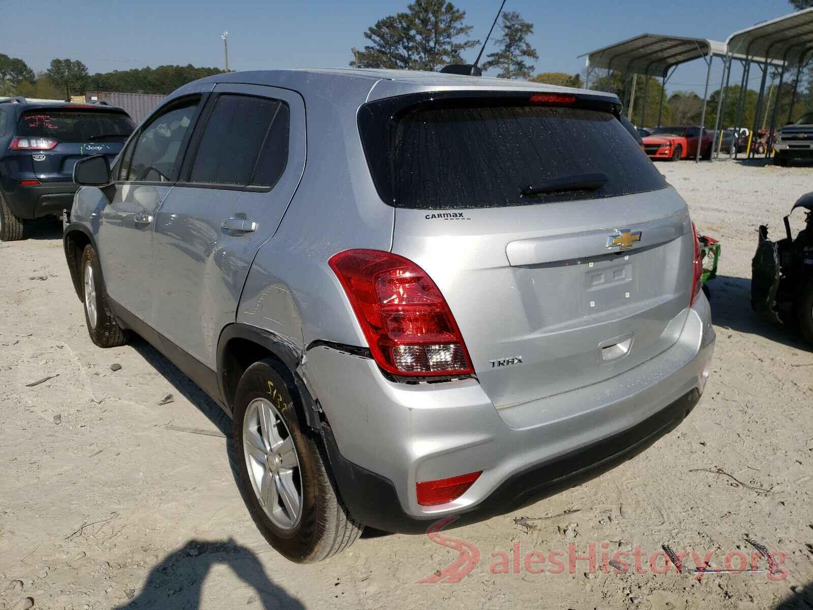 3GNCJKSB9LL164141 2020 CHEVROLET TRAX