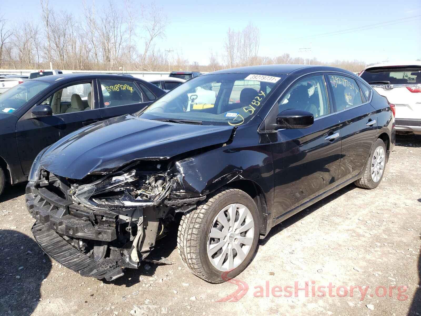 3N1AB7AP9KY218047 2019 NISSAN SENTRA