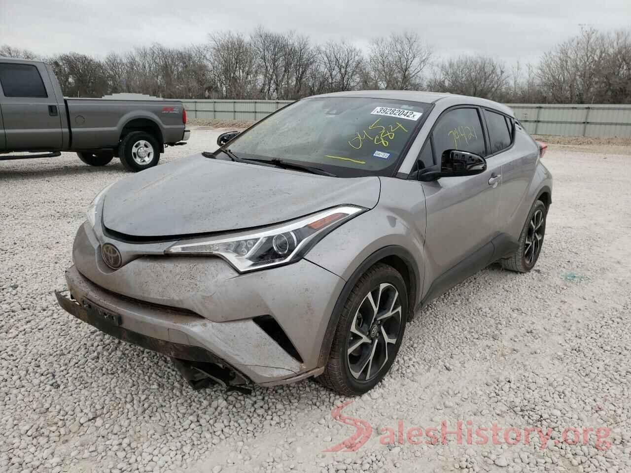 NMTKHMBX1JR045884 2018 TOYOTA C-HR