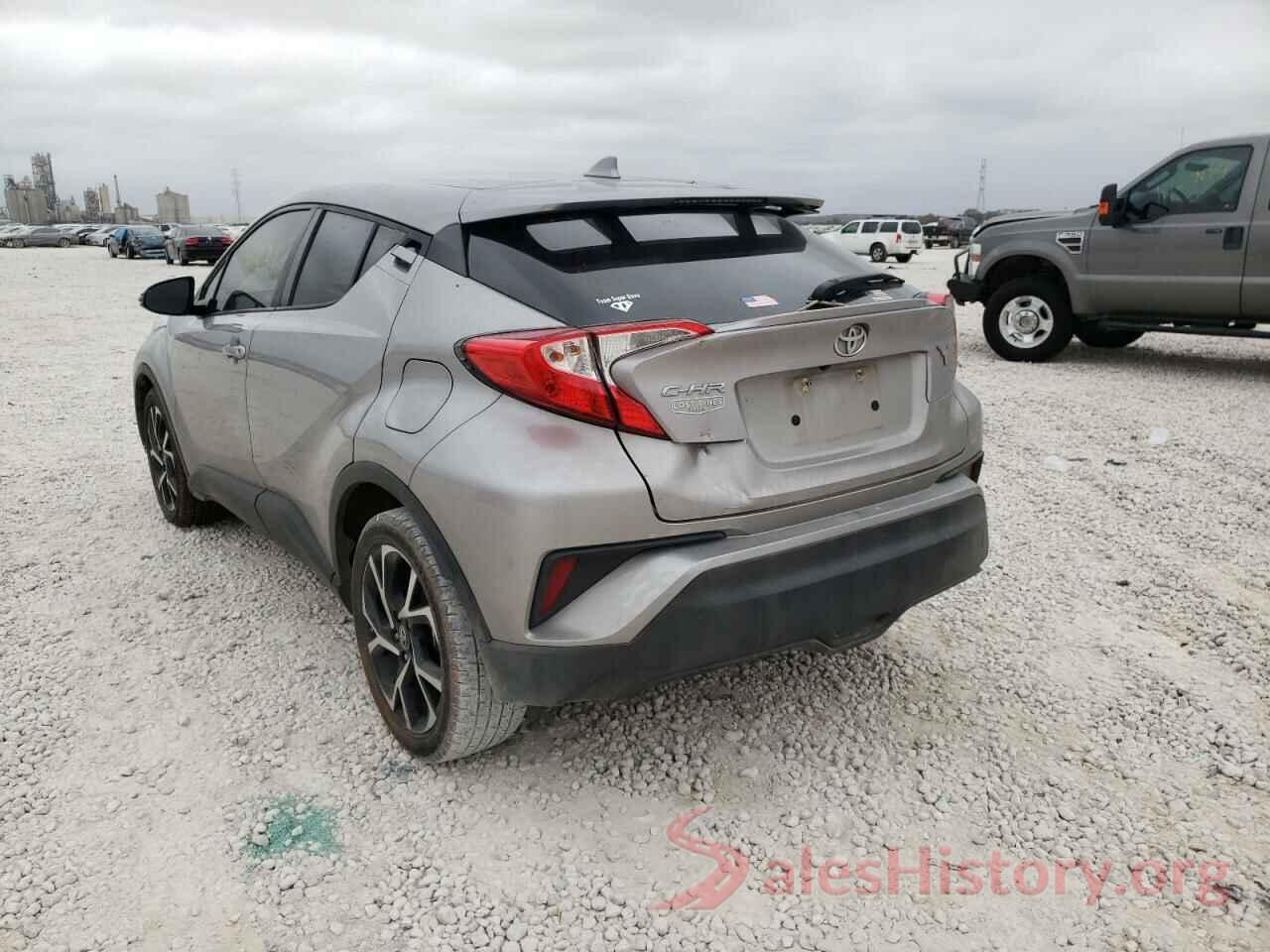 NMTKHMBX1JR045884 2018 TOYOTA C-HR