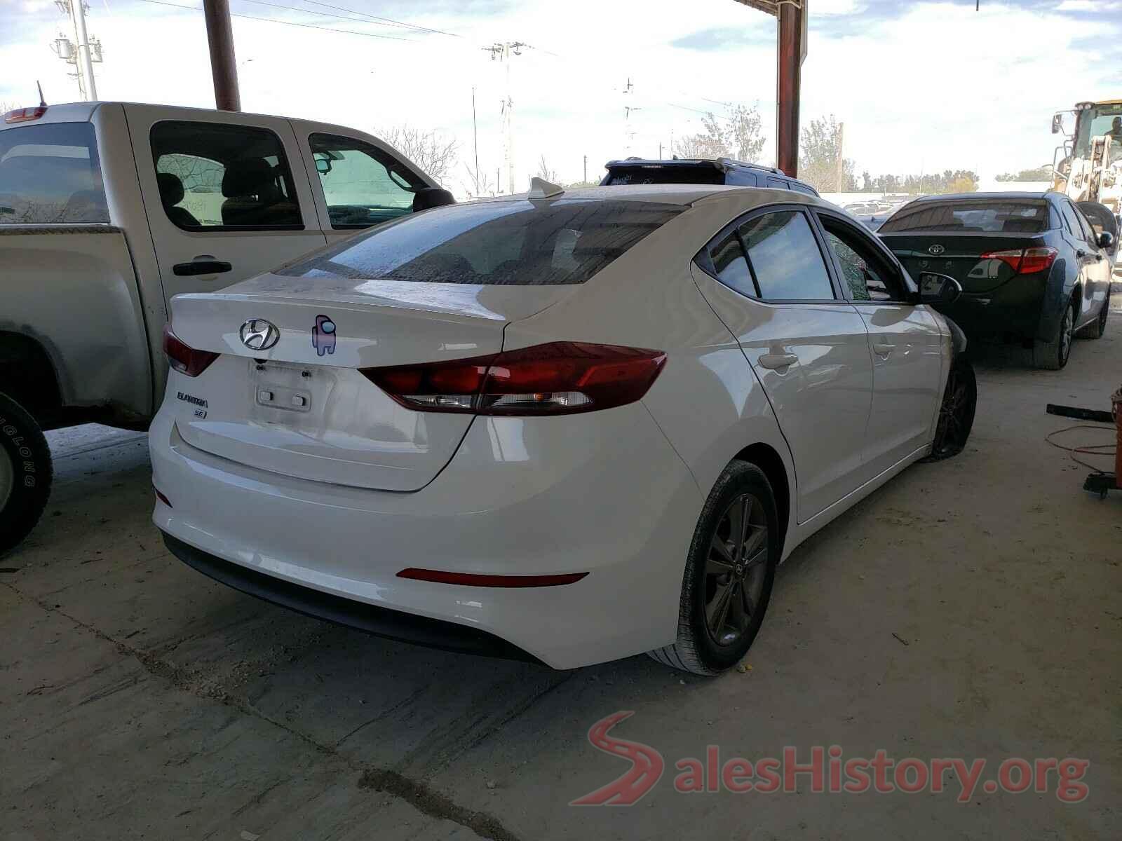 5NPD84LF3JH233571 2018 HYUNDAI ELANTRA