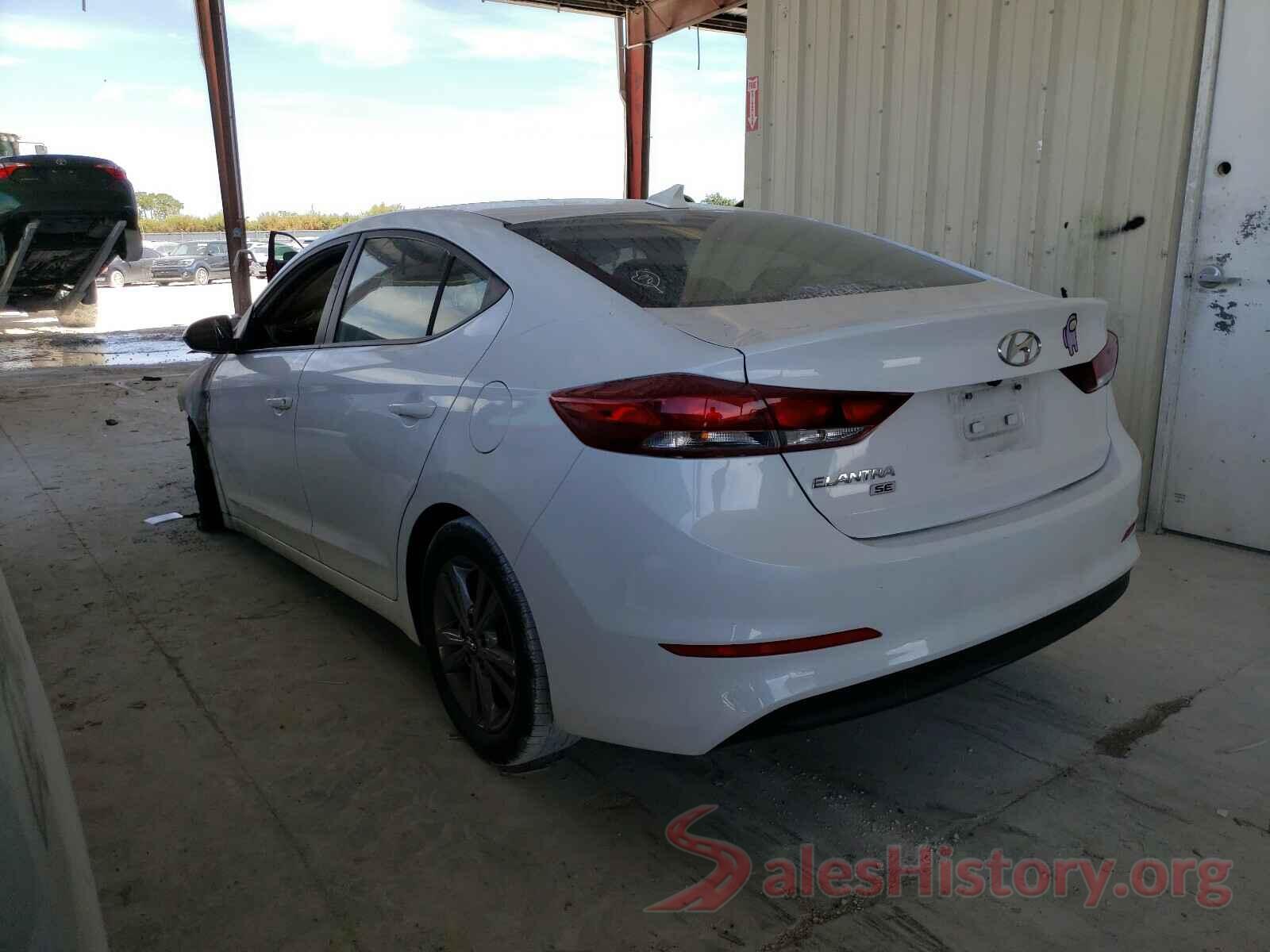 5NPD84LF3JH233571 2018 HYUNDAI ELANTRA