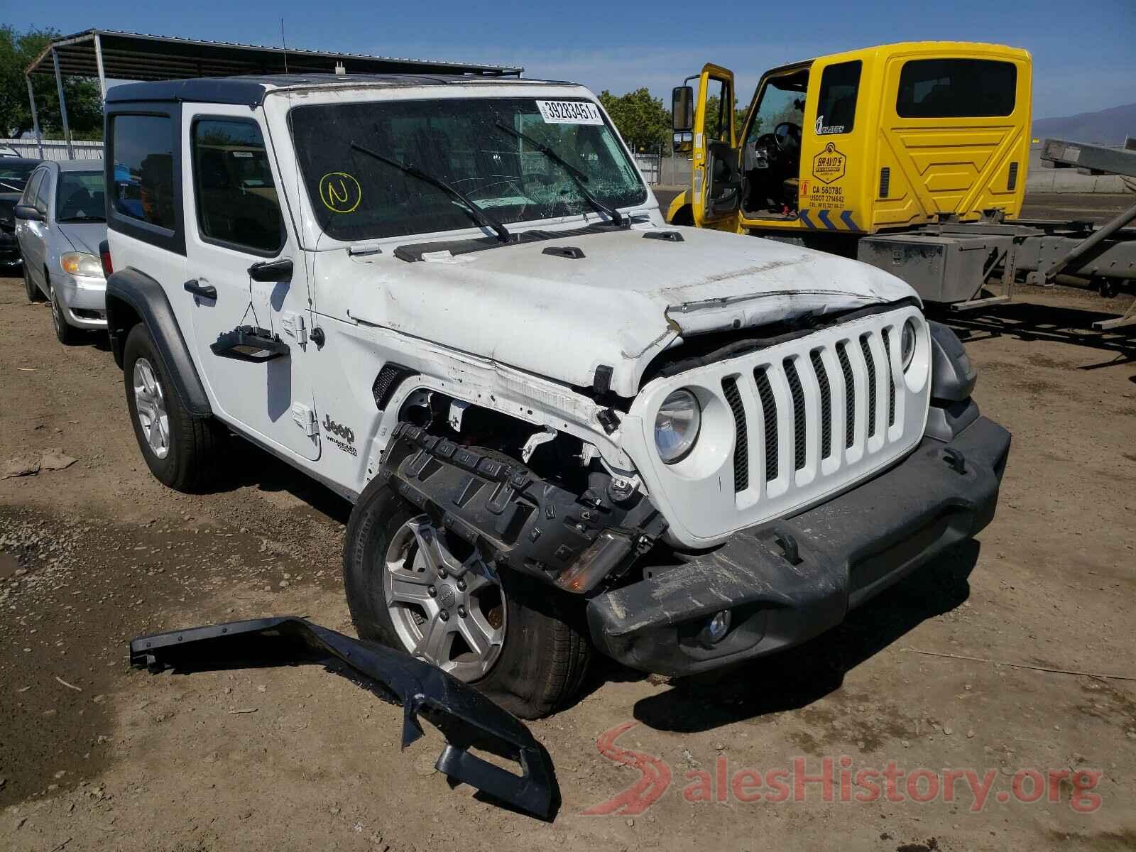 1C4GJXAN2LW301868 2020 JEEP WRANGLER