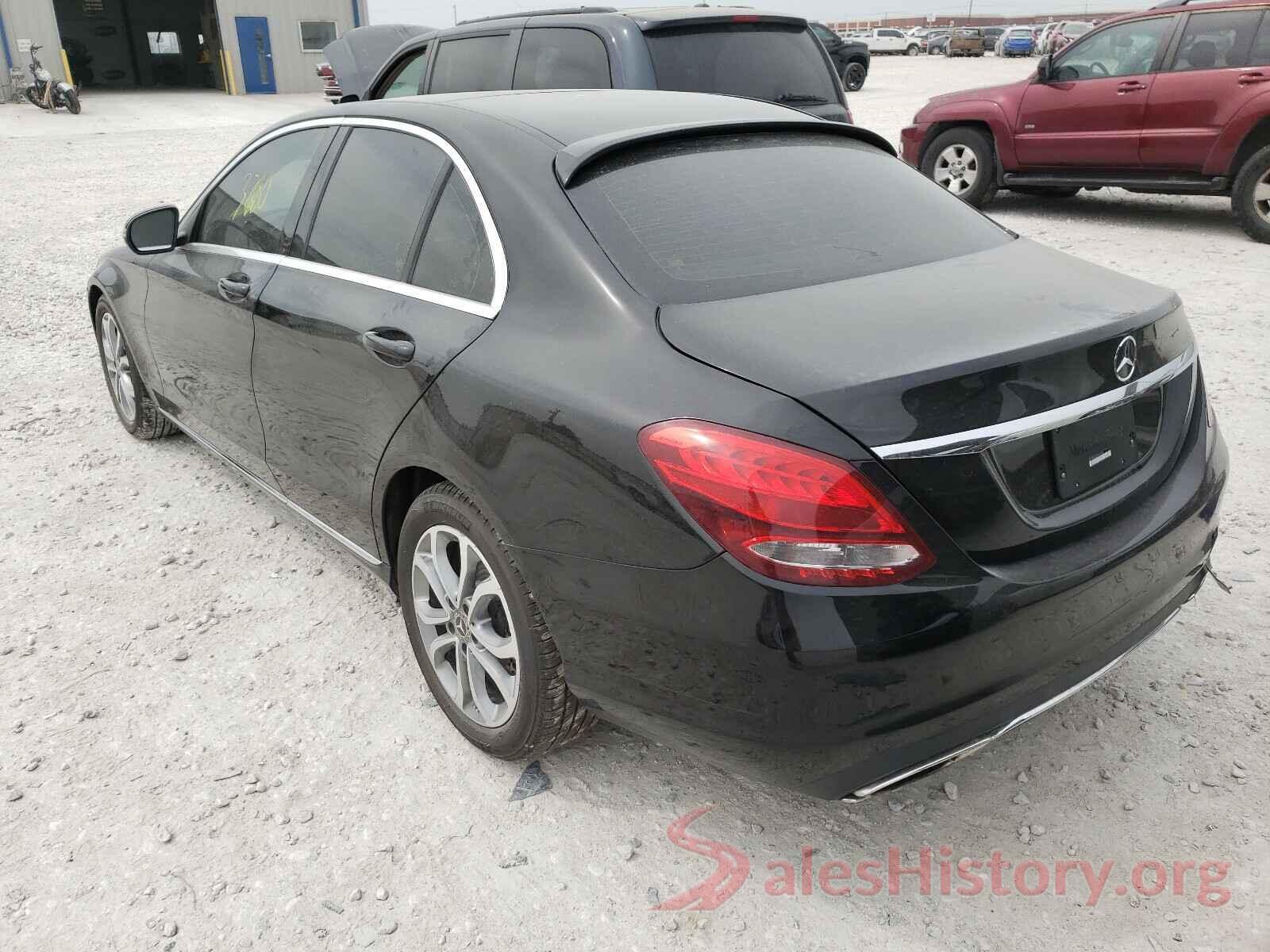 WDDWF4JB2JR406705 2018 MERCEDES-BENZ C CLASS