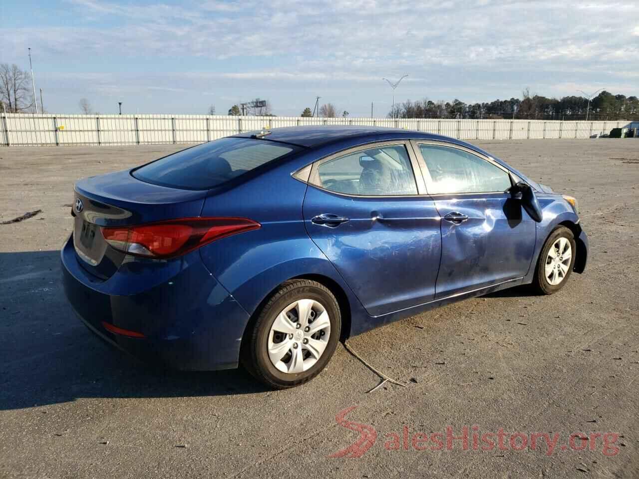 5NPDH4AE2GH712485 2016 HYUNDAI ELANTRA