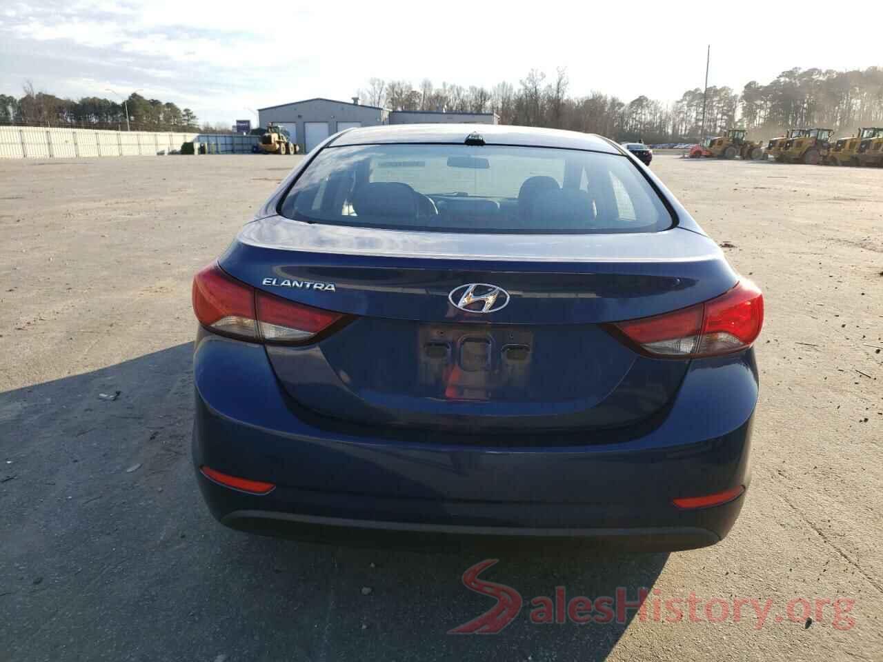 5NPDH4AE2GH712485 2016 HYUNDAI ELANTRA