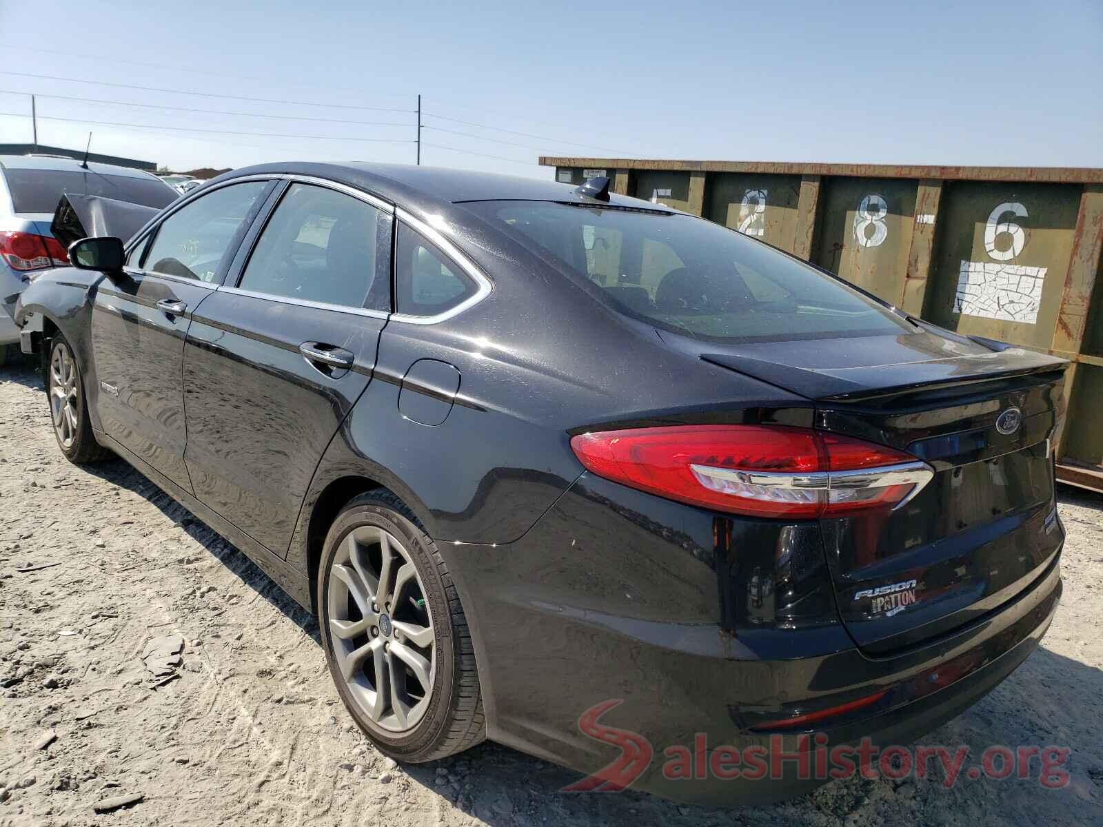 3FA6P0RU9KR240202 2019 FORD FUSION