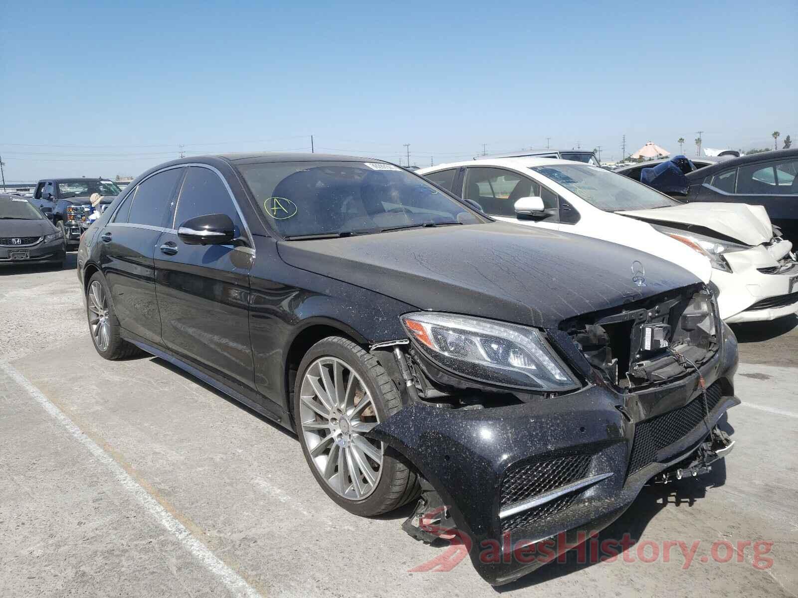 WDDUG8CB6GA257540 2016 MERCEDES-BENZ S CLASS