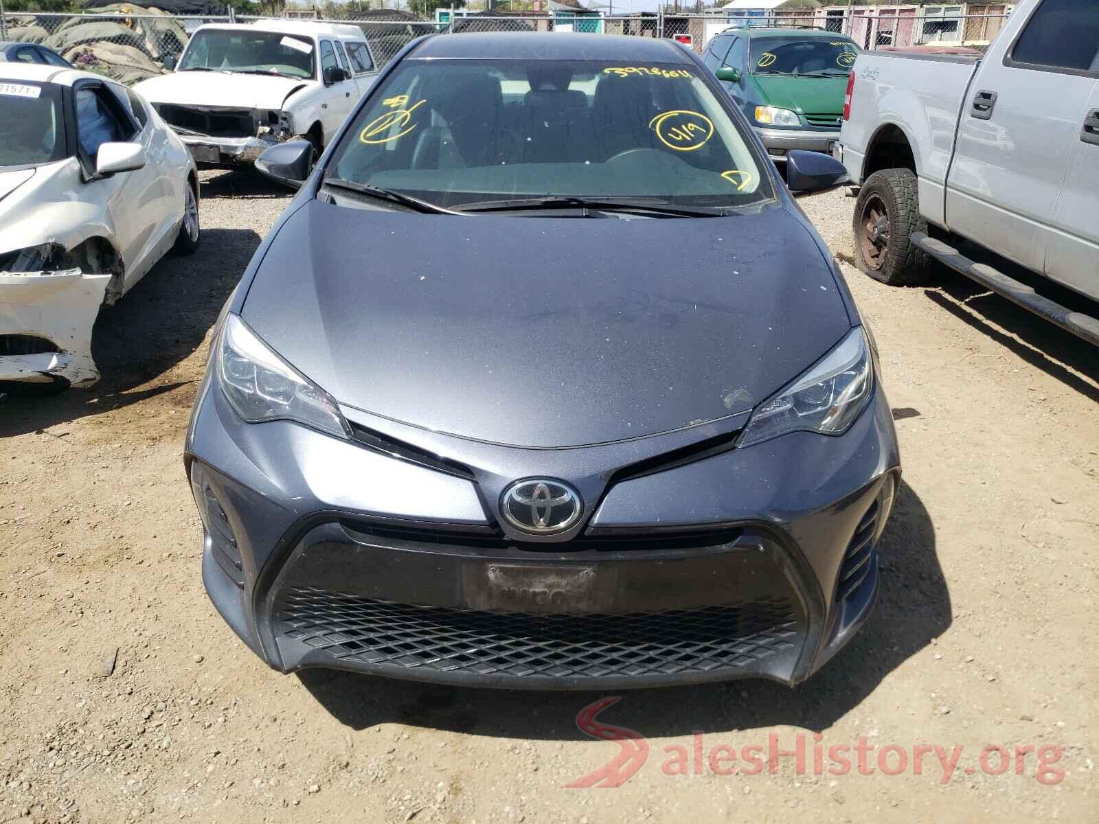 5YFBURHE1HP706400 2017 TOYOTA COROLLA