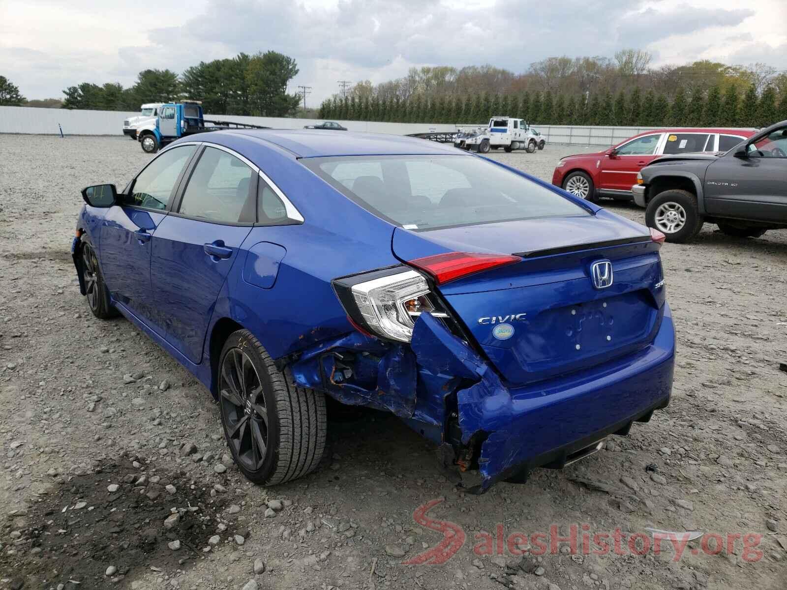 2HGFC2F80KH525263 2019 HONDA CIVIC