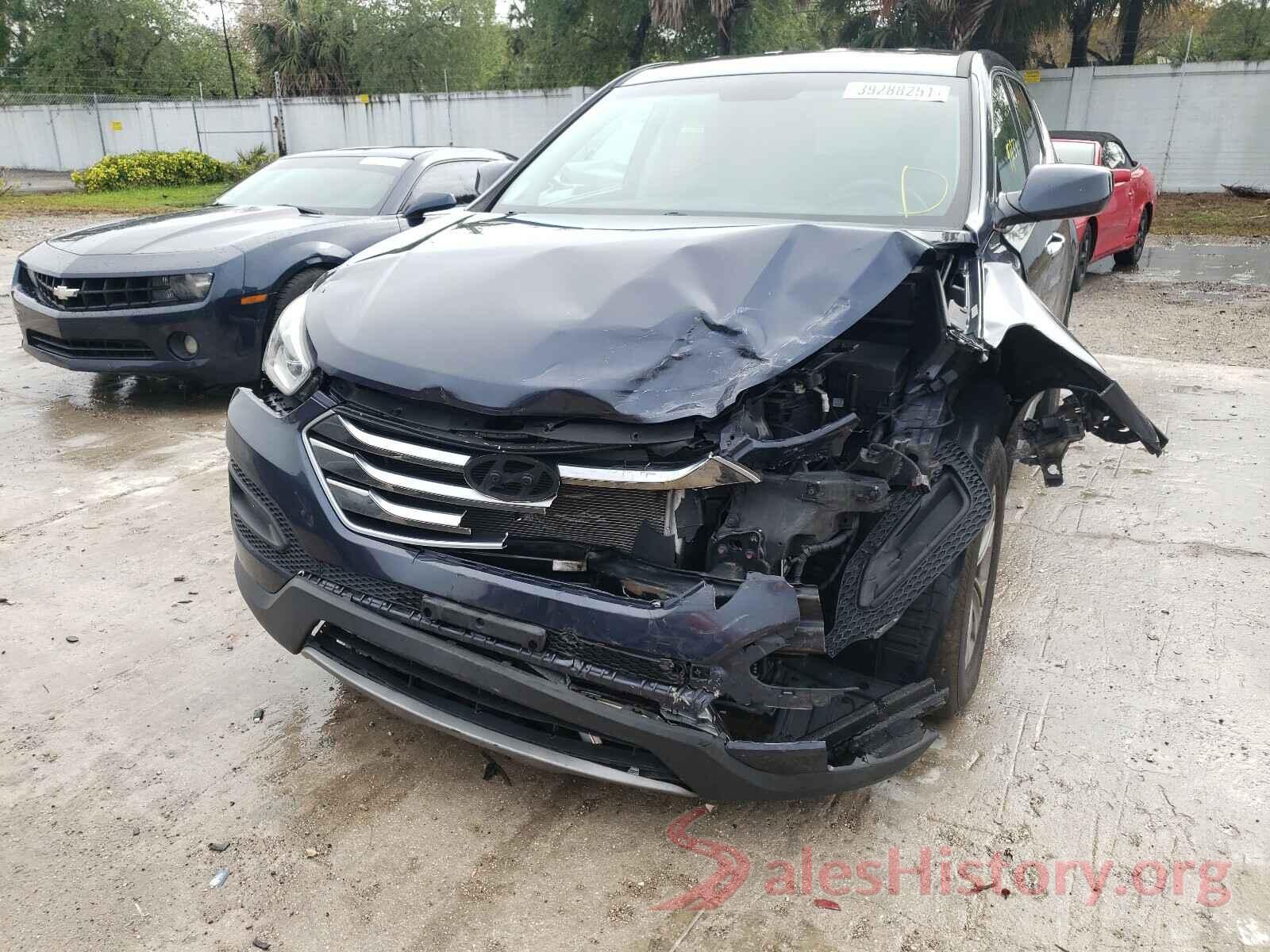 5XYZT3LB1GG351114 2016 HYUNDAI SANTA FE