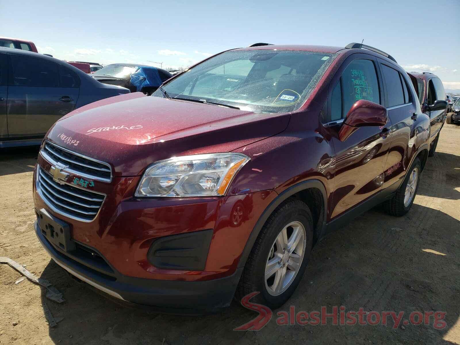 3GNCJLSB2GL260284 2016 CHEVROLET TRAX