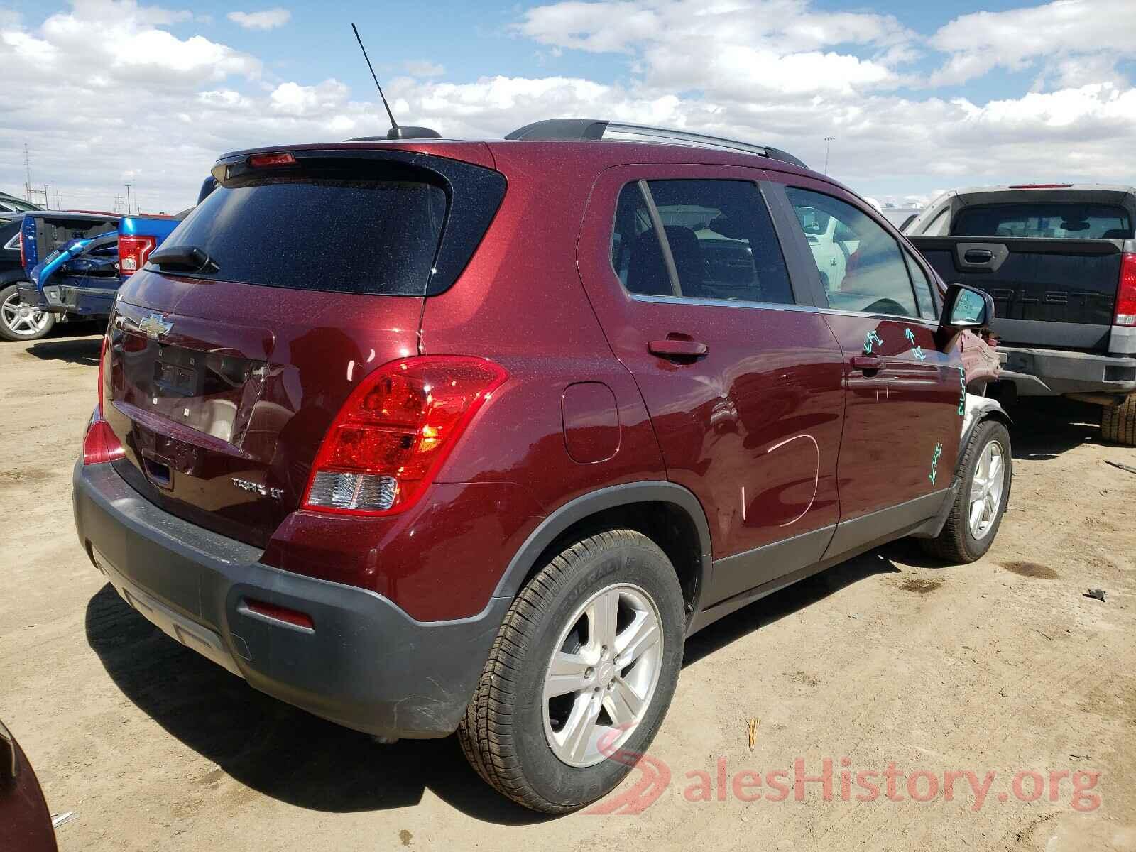 3GNCJLSB2GL260284 2016 CHEVROLET TRAX