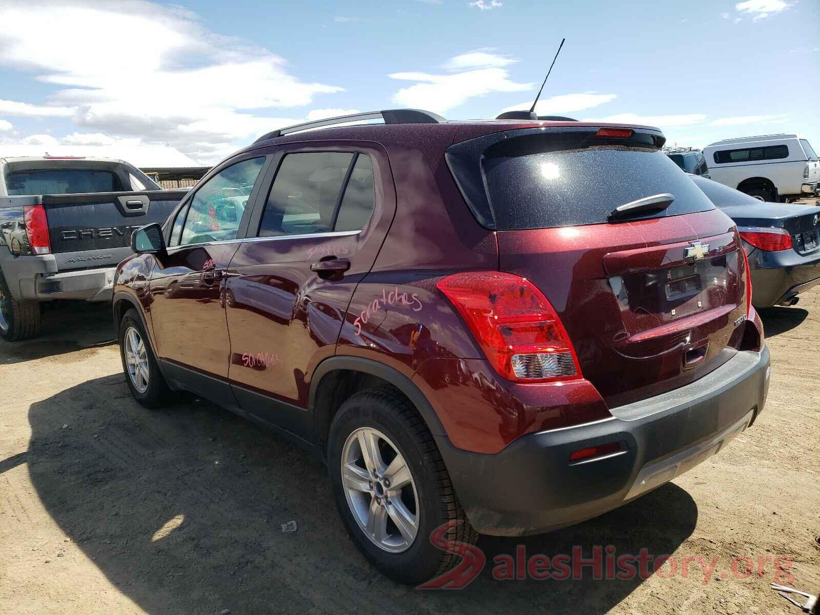 3GNCJLSB2GL260284 2016 CHEVROLET TRAX