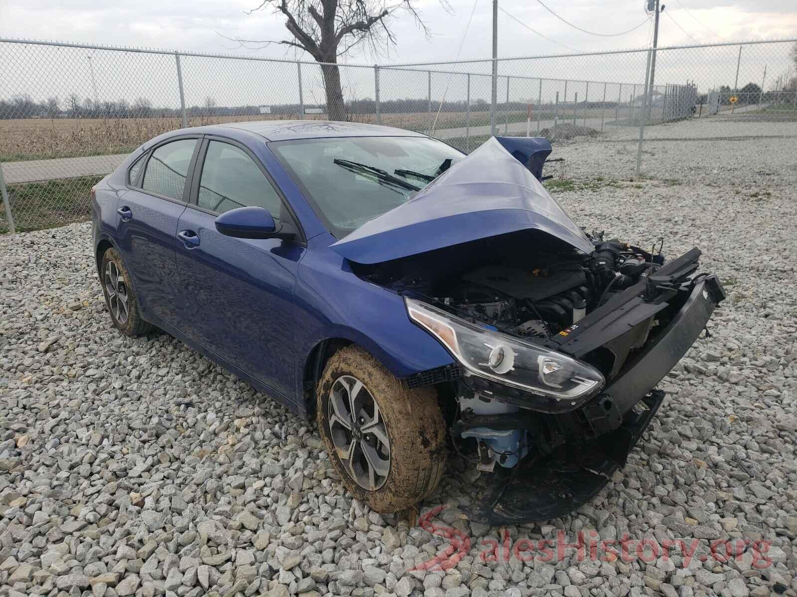 3KPF24ADXKE038391 2019 KIA FORTE