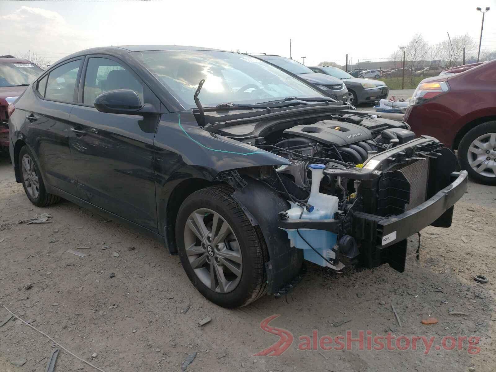 5NPD84LF5JH263879 2018 HYUNDAI ELANTRA