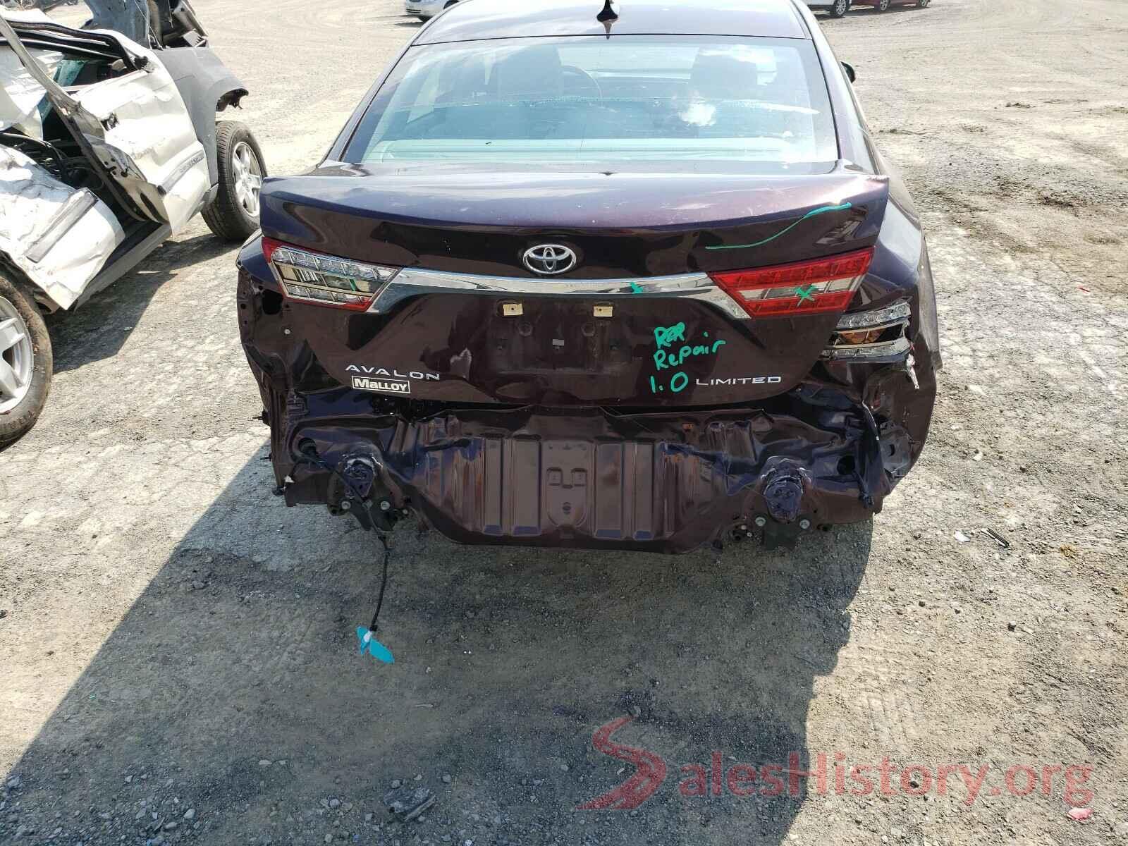 4T1BK1EB9JU277920 2018 TOYOTA AVALON