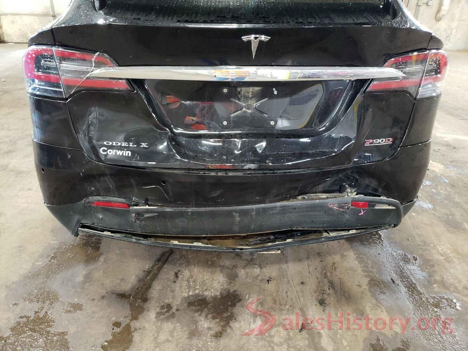 5YJXCBE40GF006115 2016 TESLA MODEL X