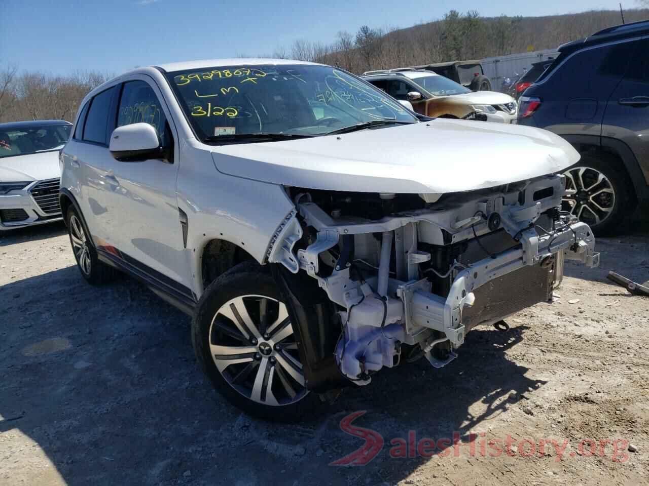 JA4ARUAU0MU007509 2021 MITSUBISHI OUTLANDER