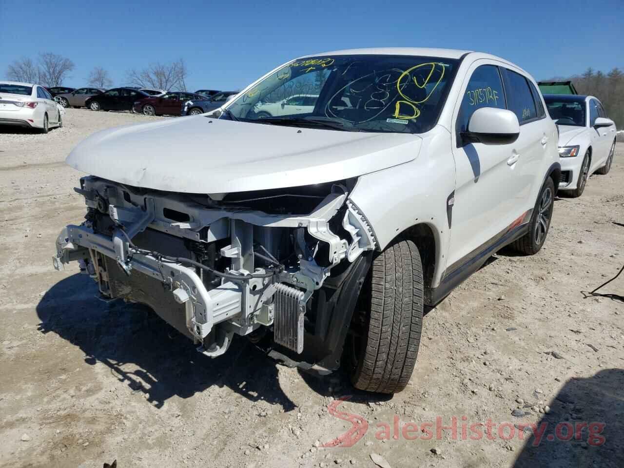 JA4ARUAU0MU007509 2021 MITSUBISHI OUTLANDER