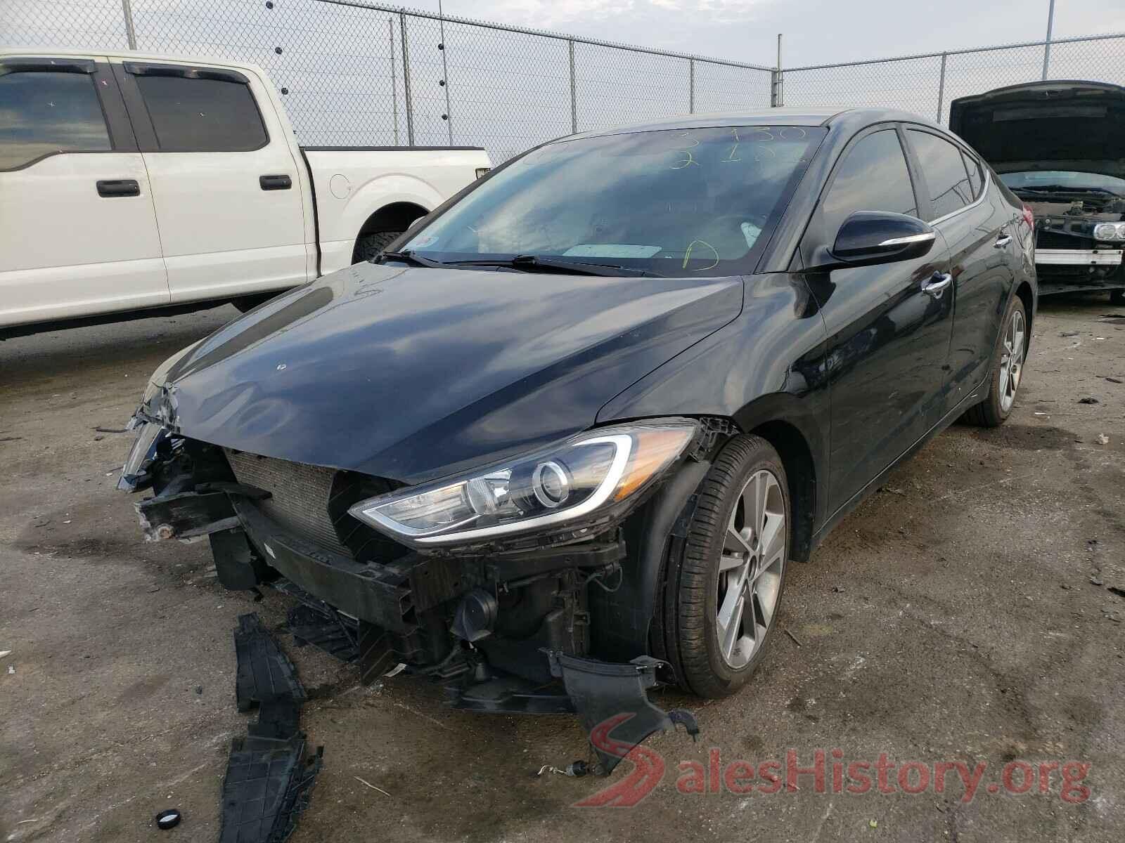 KMHD84LF1HU301314 2017 HYUNDAI ELANTRA