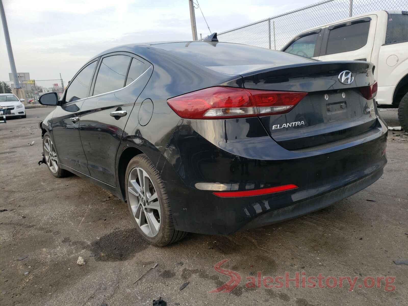 KMHD84LF1HU301314 2017 HYUNDAI ELANTRA