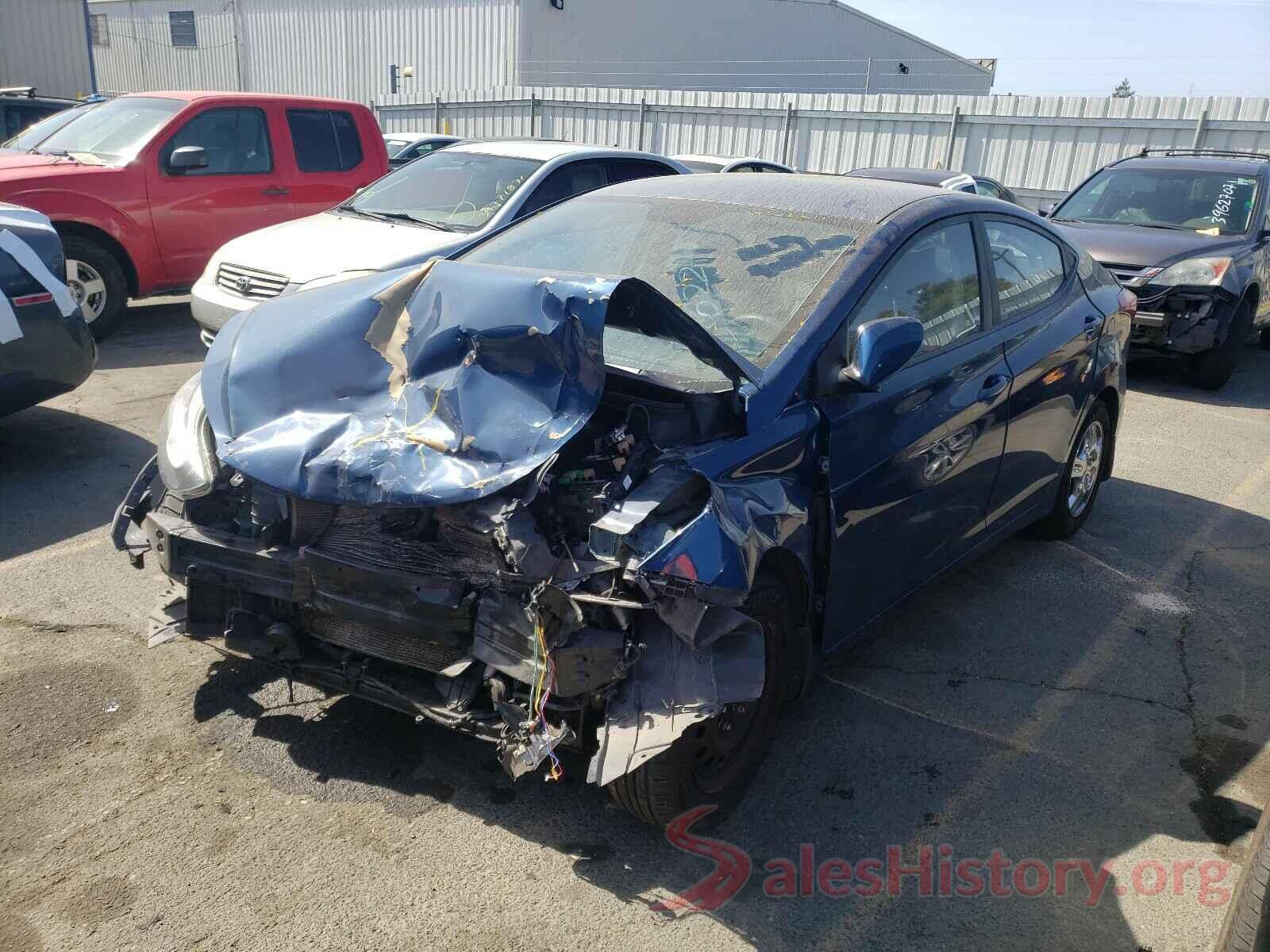 KMHDH4AEXGU491428 2016 HYUNDAI ELANTRA