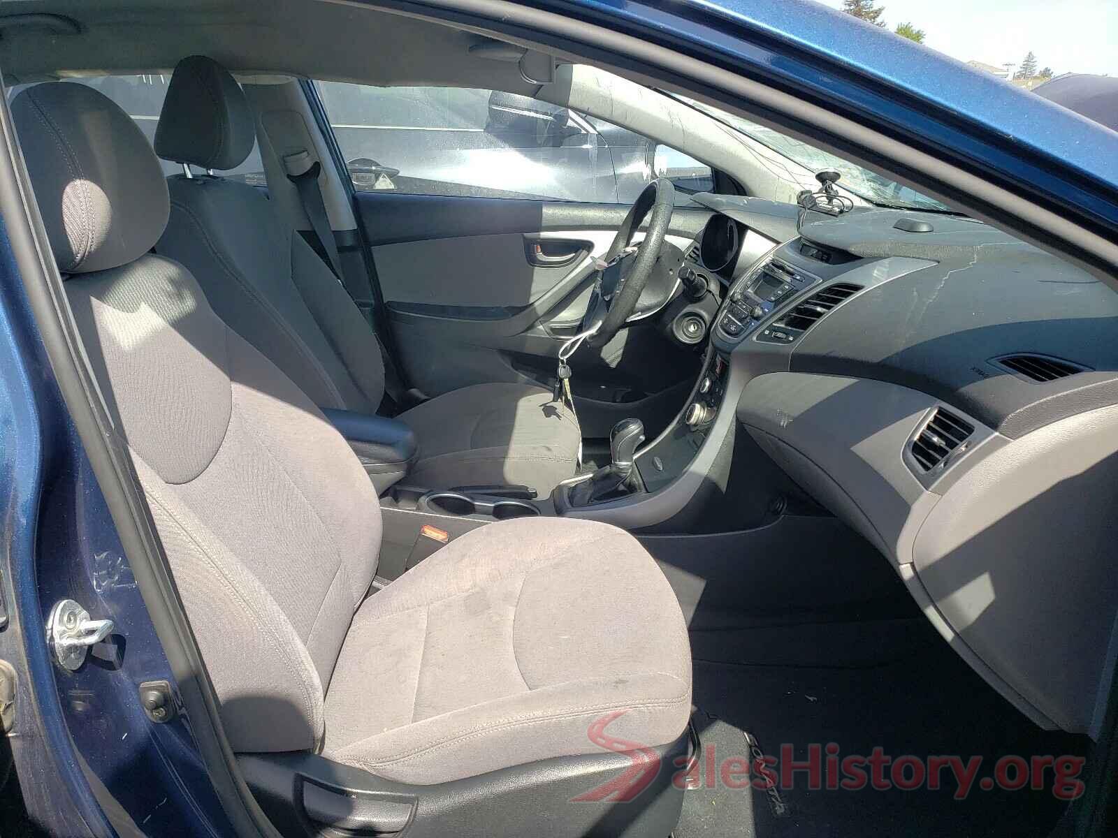 KMHDH4AEXGU491428 2016 HYUNDAI ELANTRA