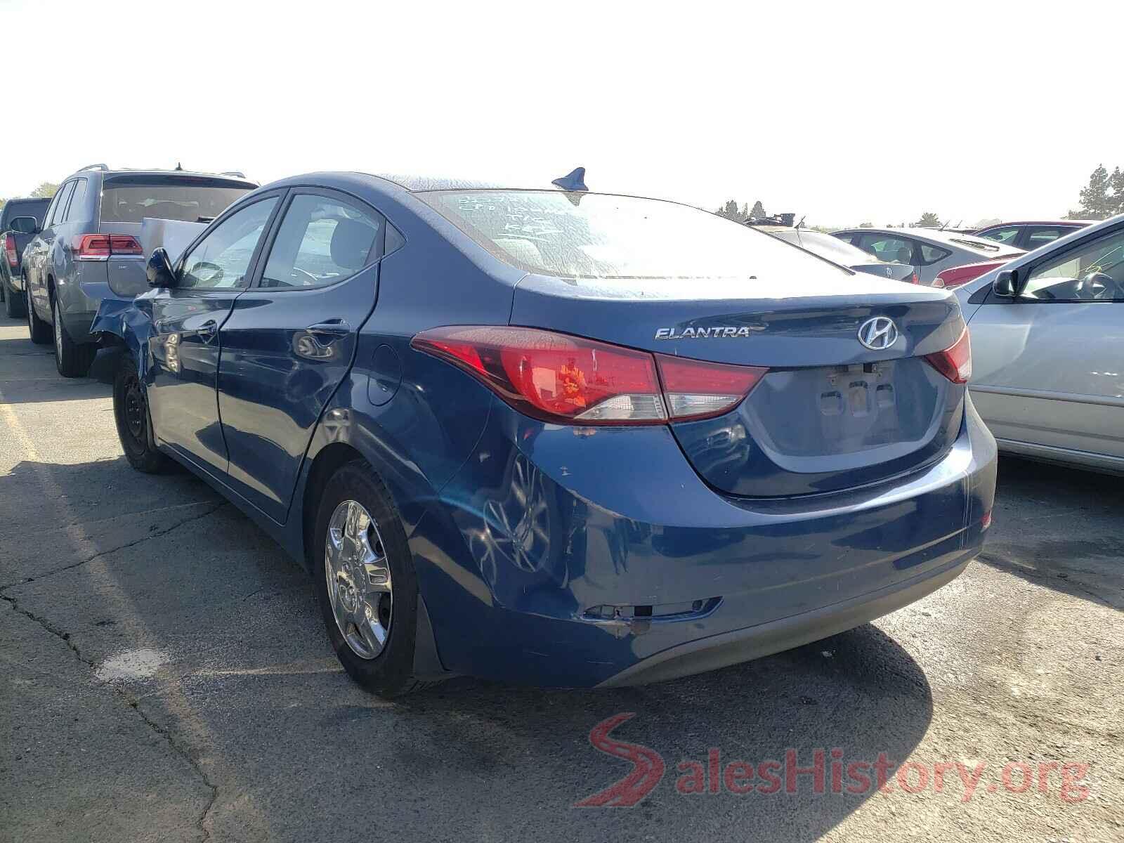 KMHDH4AEXGU491428 2016 HYUNDAI ELANTRA