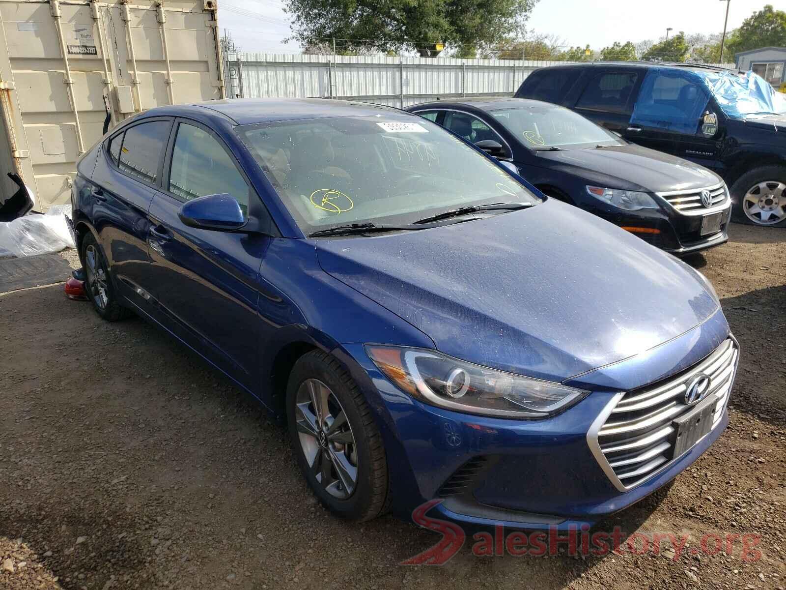 5NPD84LF4JH230579 2018 HYUNDAI ELANTRA