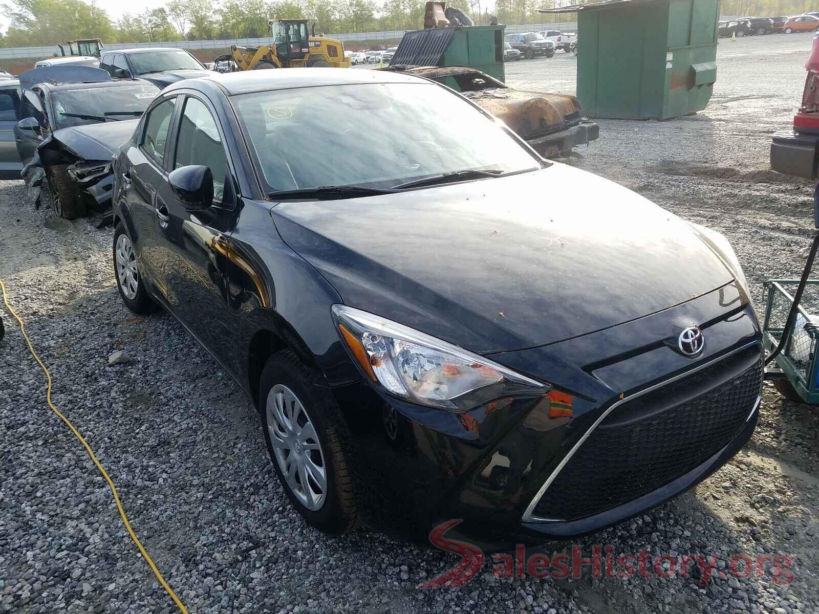 3MYDLBYV9KY505274 2019 TOYOTA YARIS