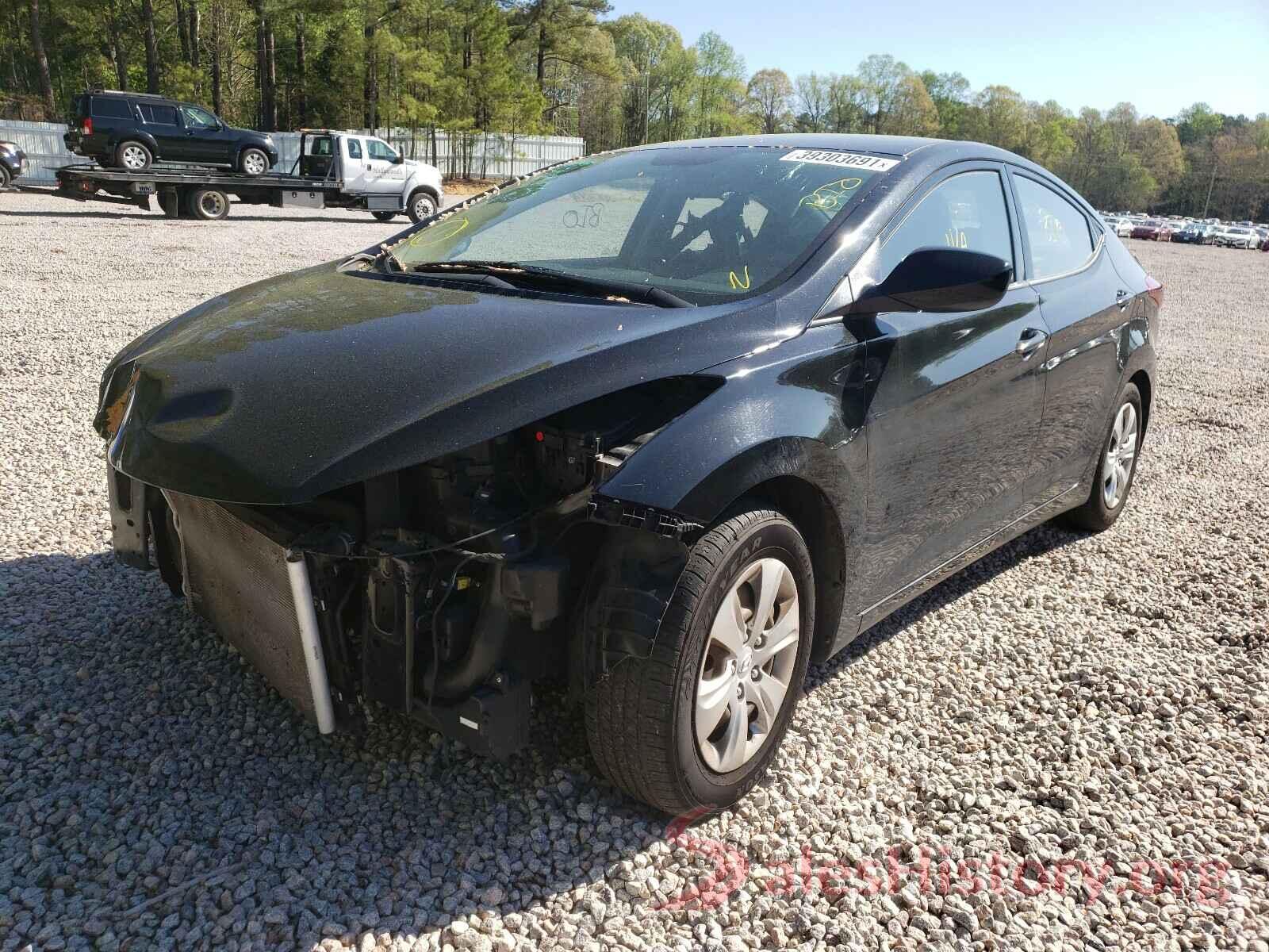 KMHDH4AE8GU575764 2016 HYUNDAI ELANTRA