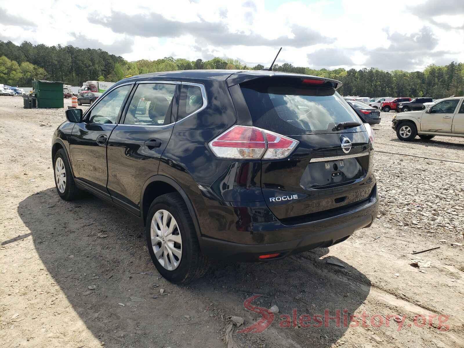 KNMAT2MT3GP619821 2016 NISSAN ROGUE