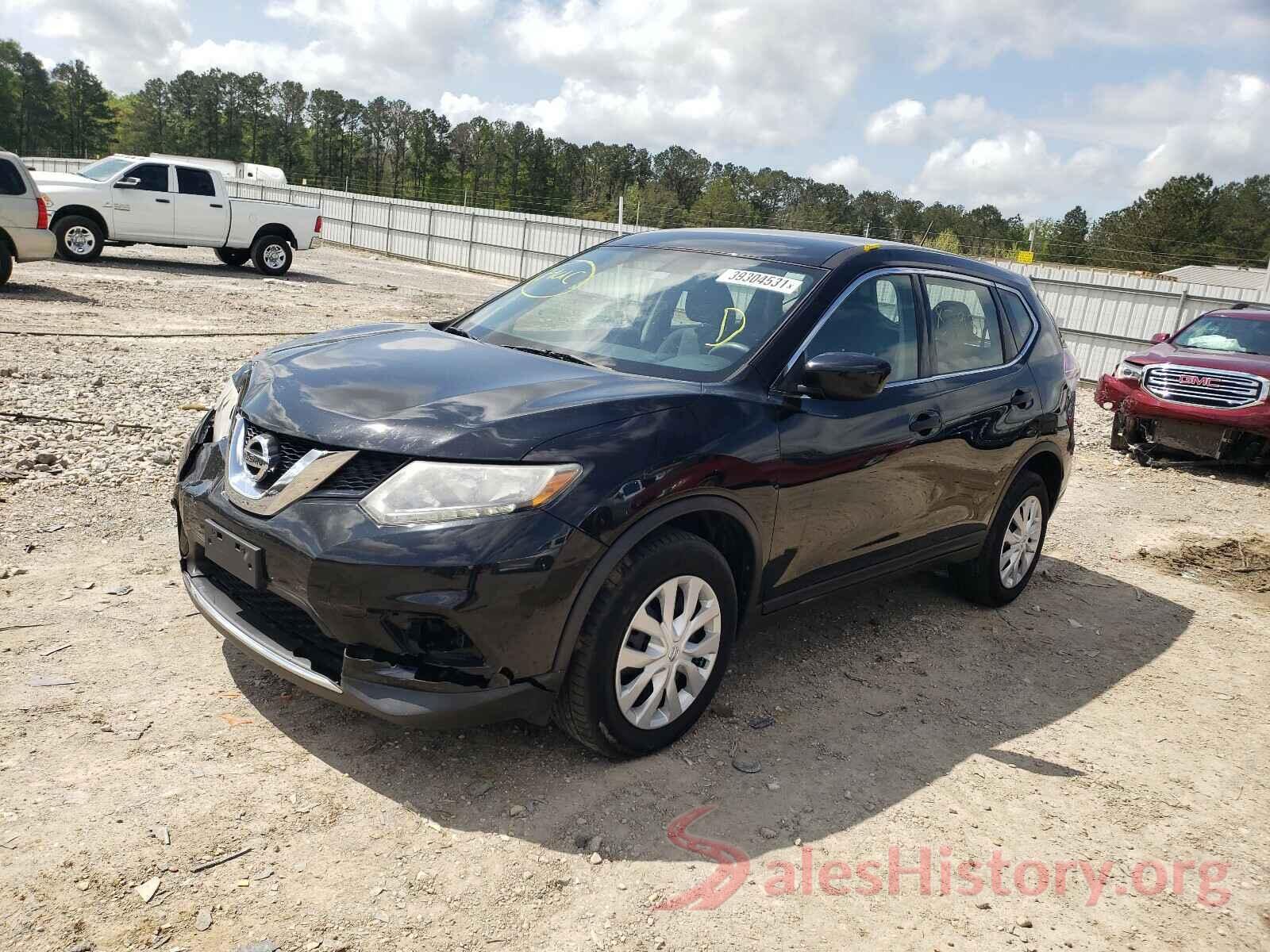 KNMAT2MT3GP619821 2016 NISSAN ROGUE