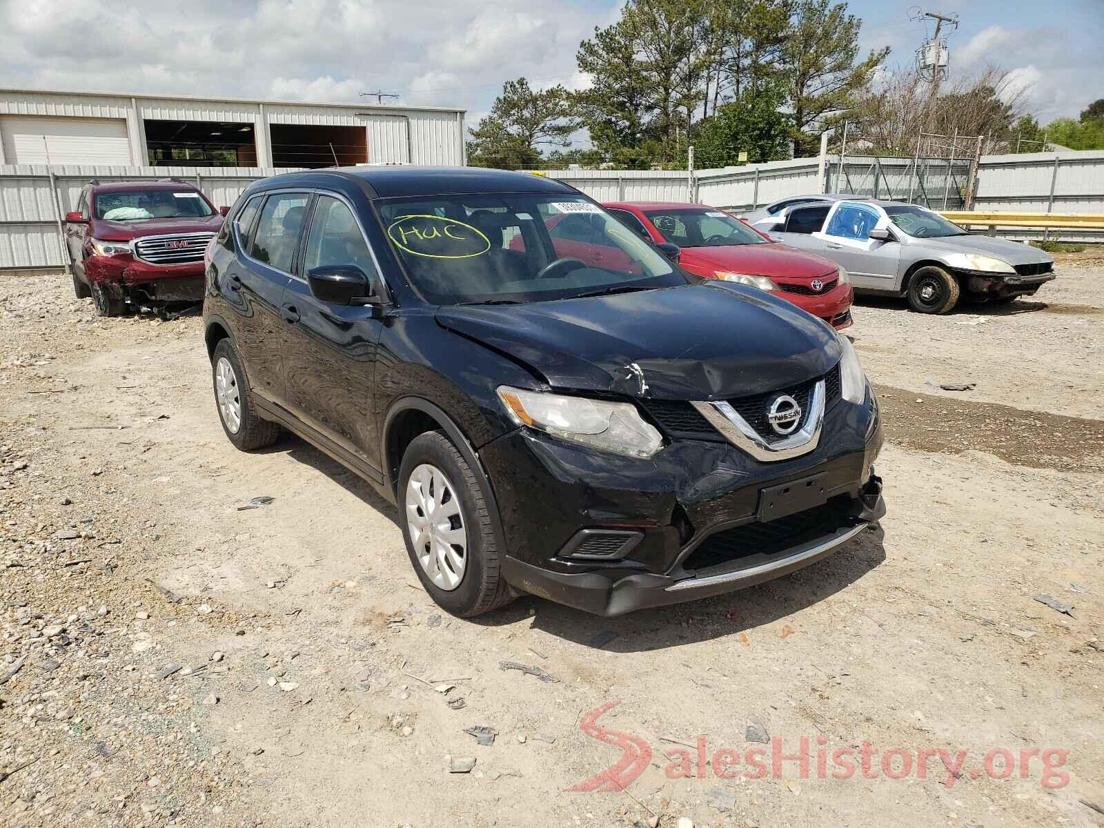 KNMAT2MT3GP619821 2016 NISSAN ROGUE