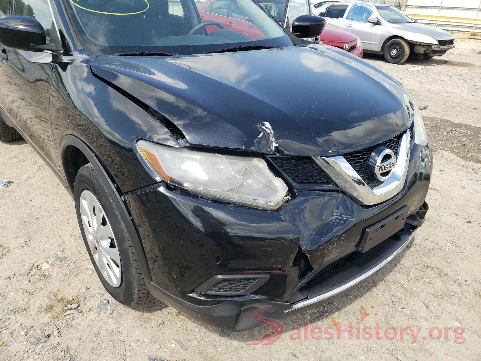 KNMAT2MT3GP619821 2016 NISSAN ROGUE