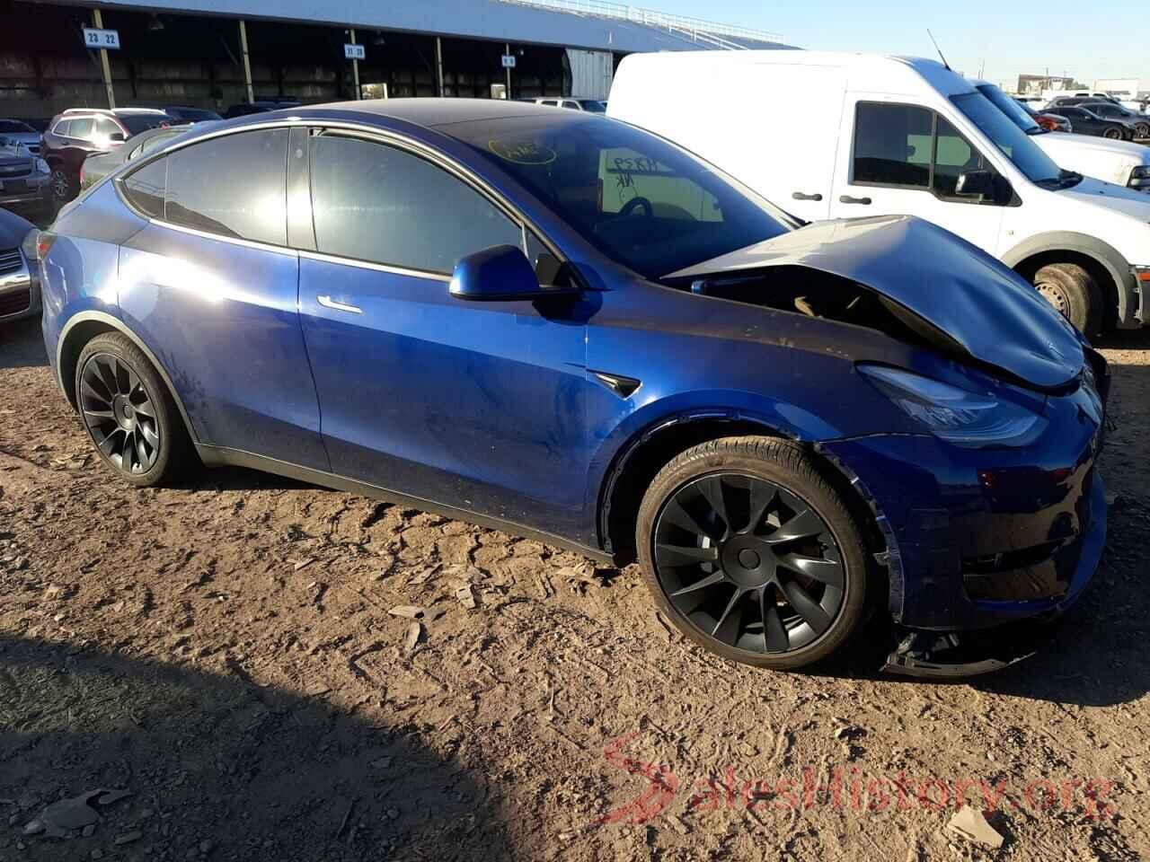 5YJYGAEEXMF158068 2021 TESLA MODEL Y