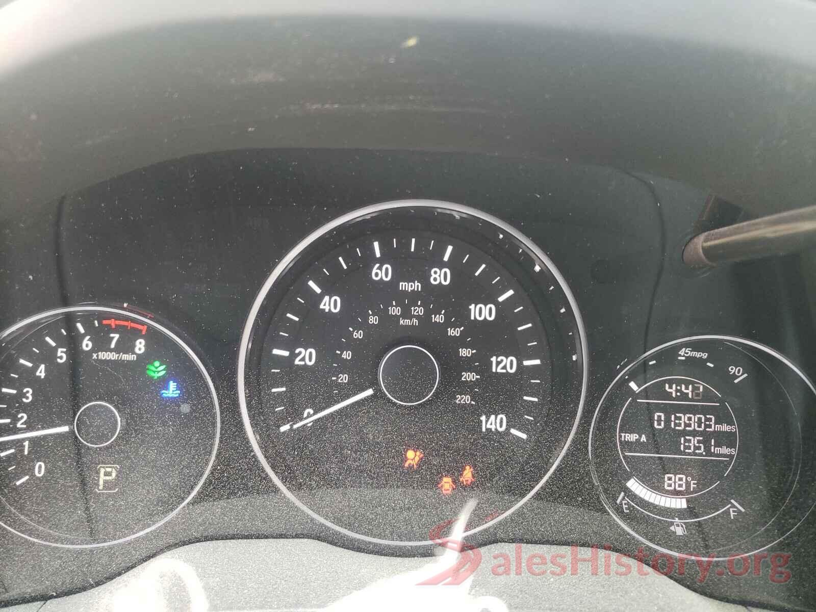 3CZRU5H3XKG712354 2019 HONDA HR-V