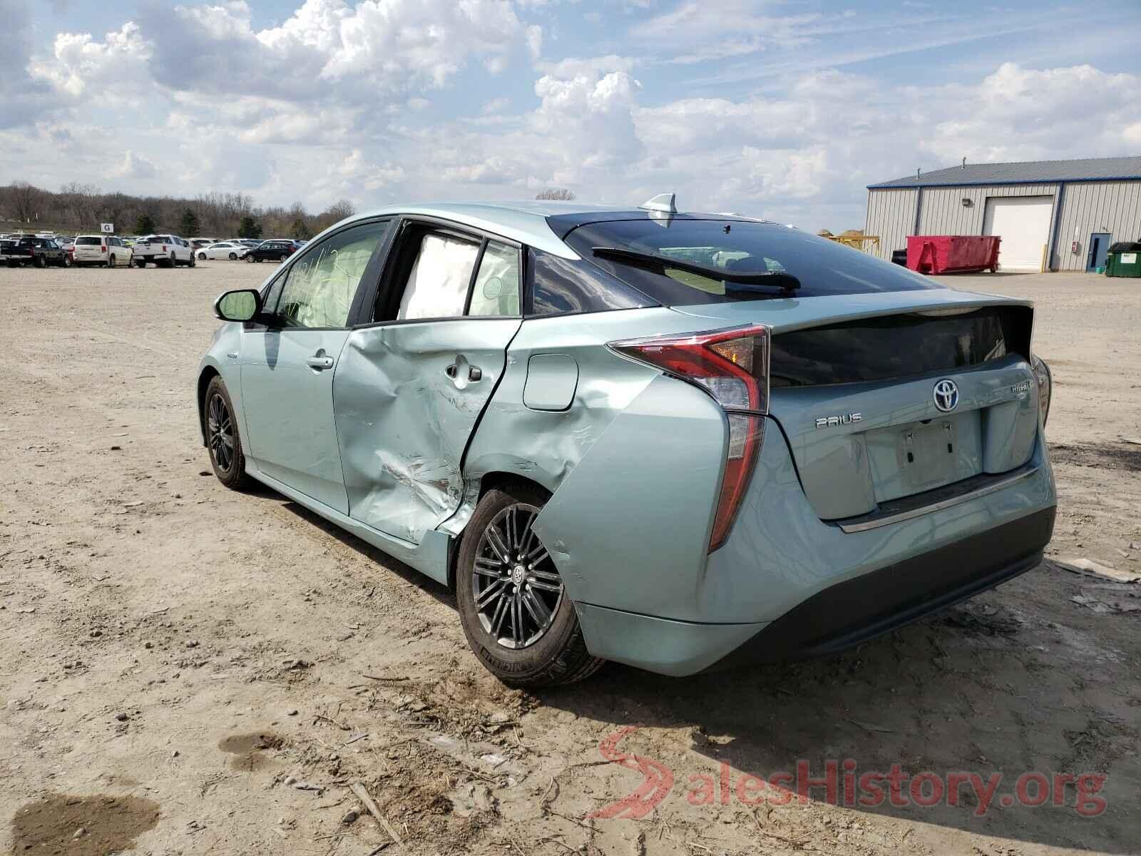 JTDKARFU8G3018775 2016 TOYOTA PRIUS