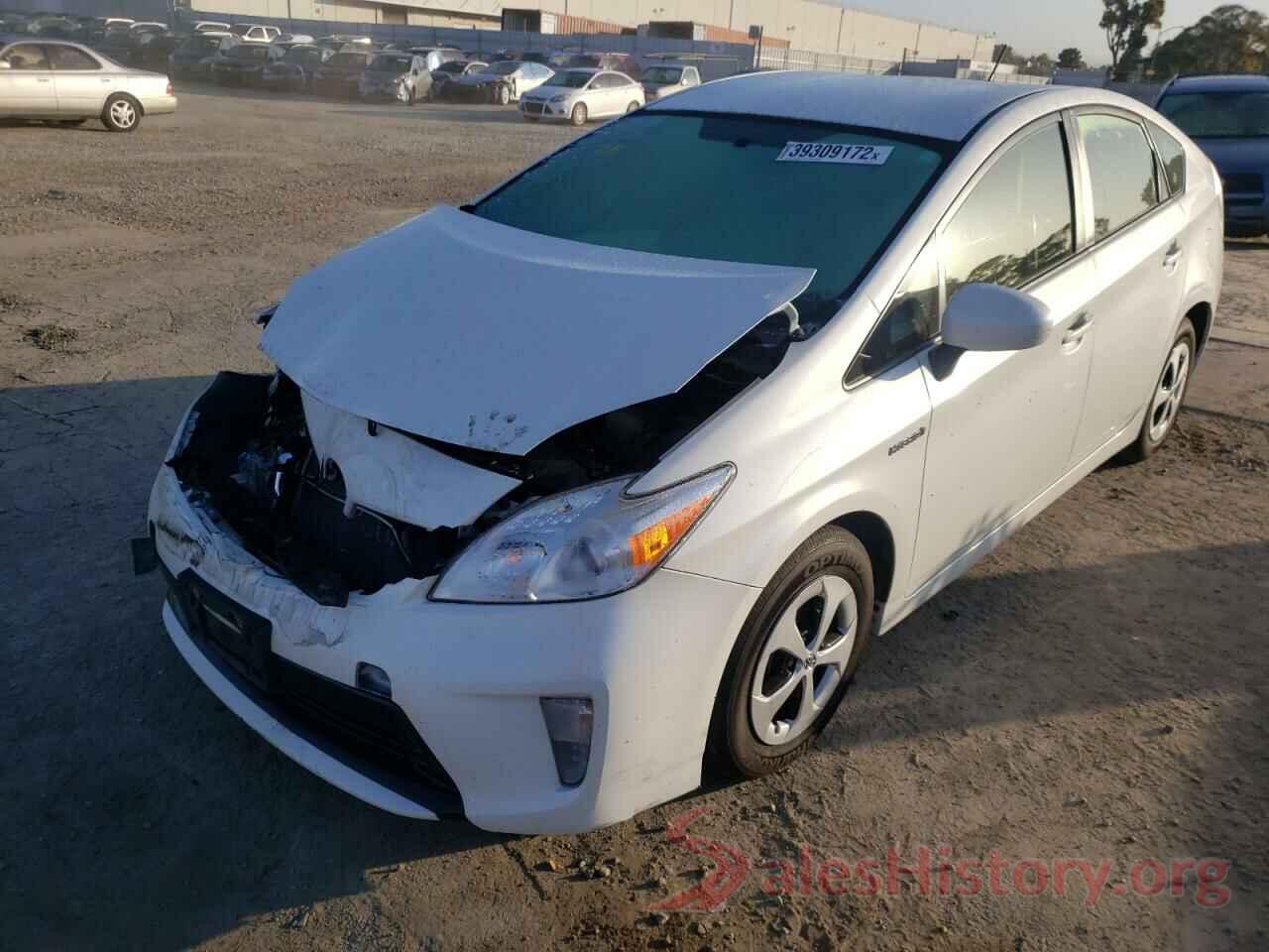 JTDKN3DU2E1816265 2014 TOYOTA PRIUS