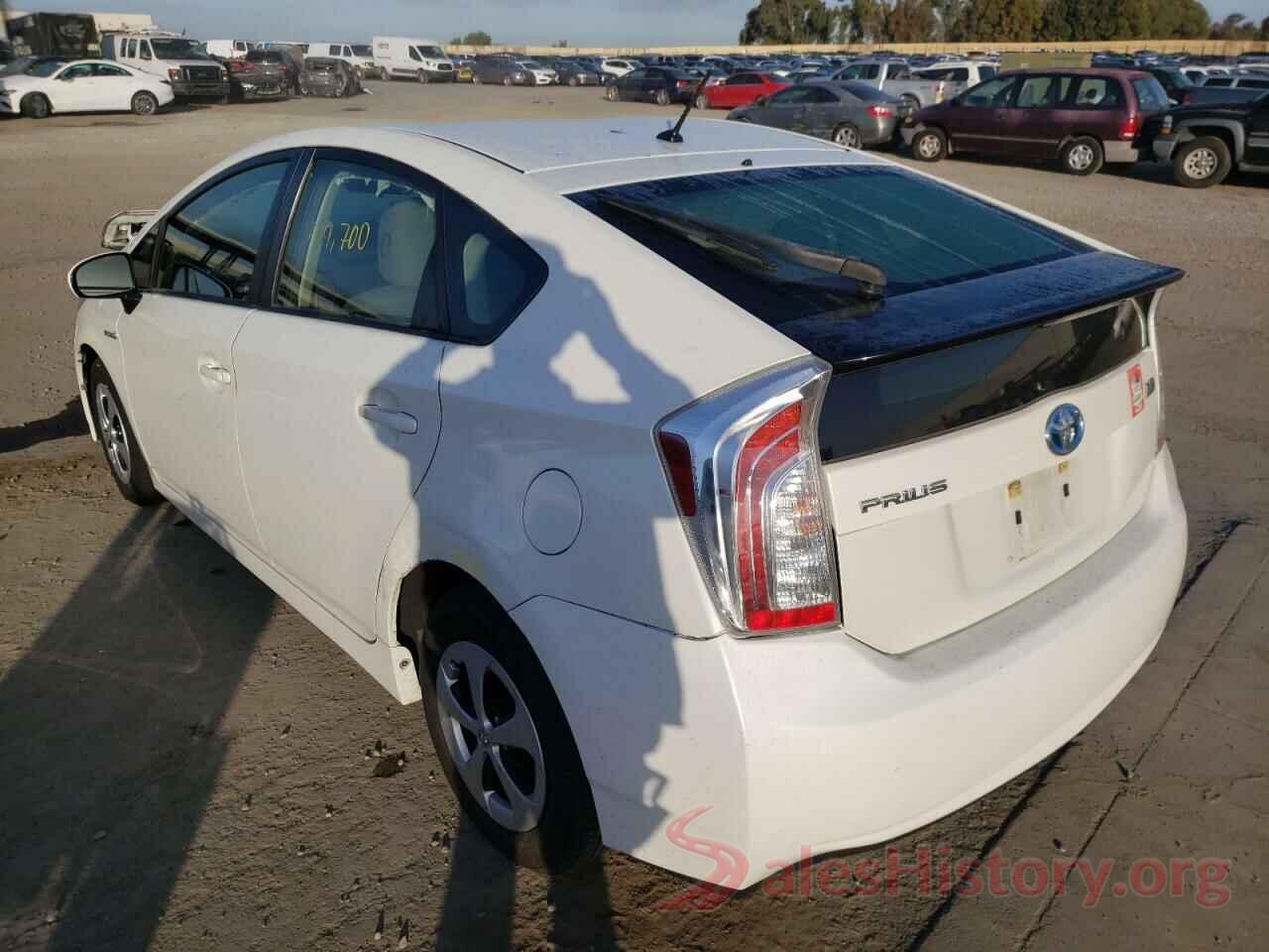 JTDKN3DU2E1816265 2014 TOYOTA PRIUS