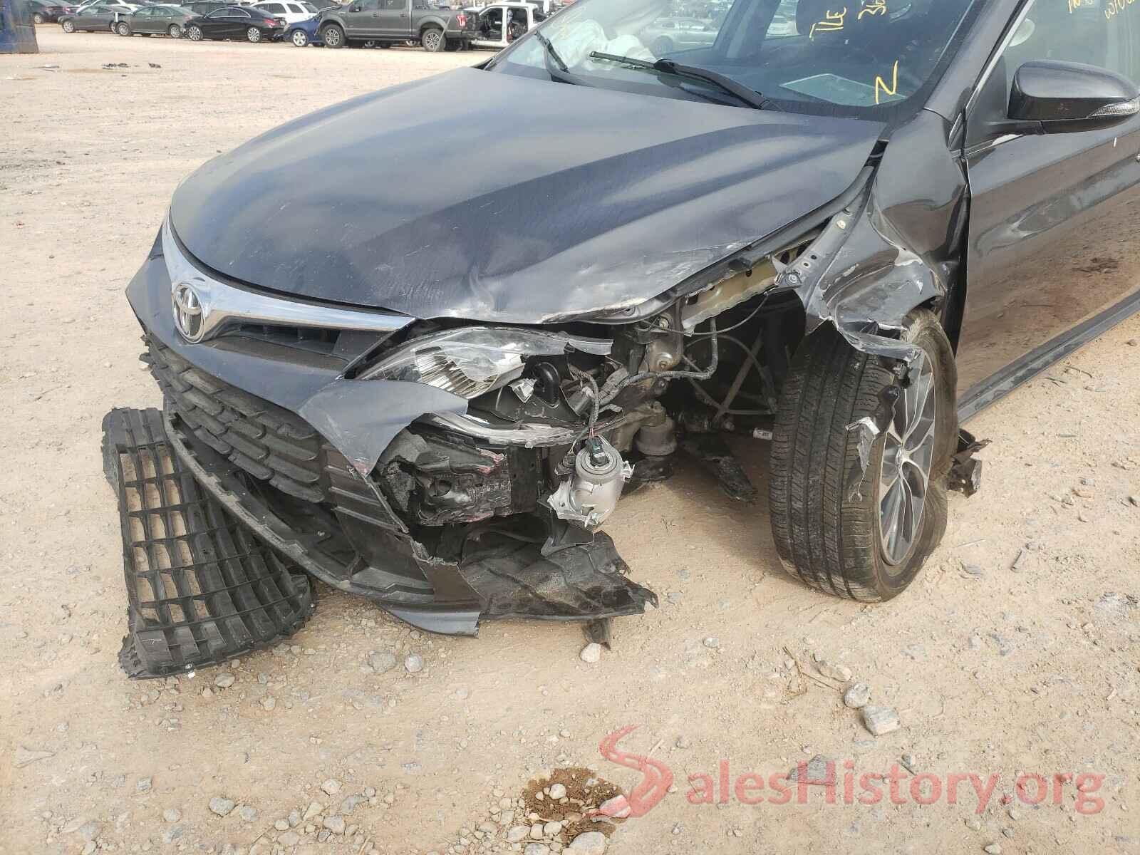 4T1BK1EB6GU201287 2016 TOYOTA AVALON