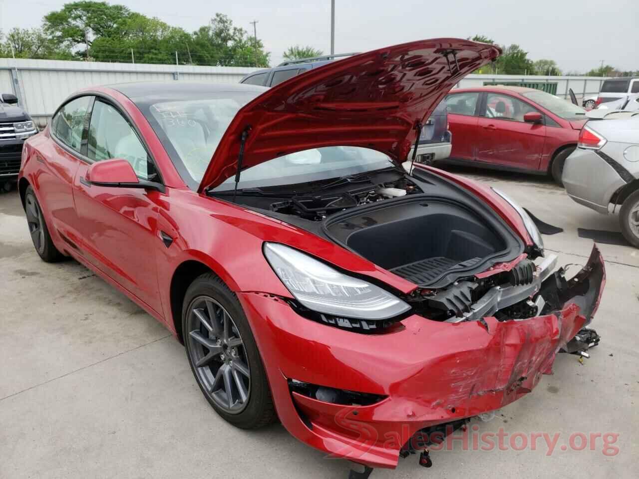 5YJ3E1EB7MF860323 2021 TESLA MODEL 3