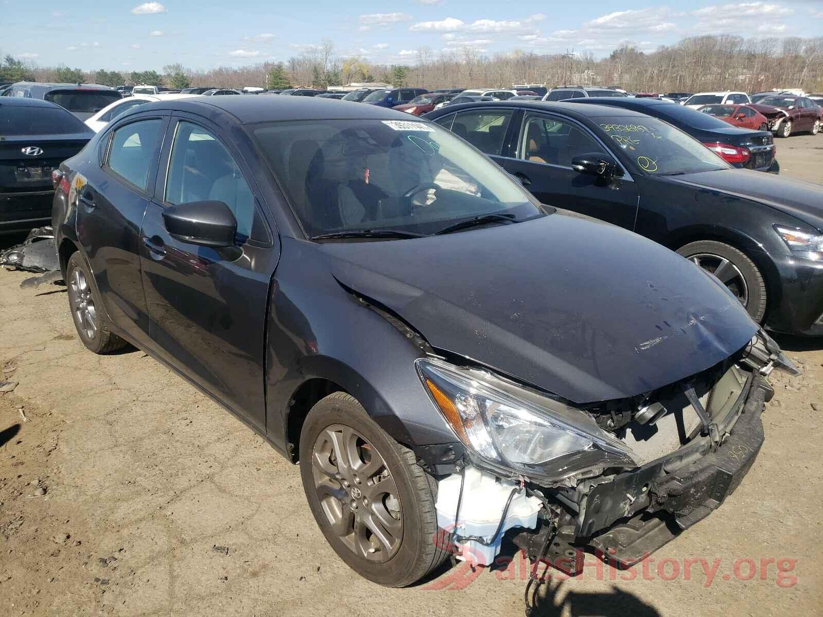 3MYDLBYV8KY524964 2019 TOYOTA YARIS