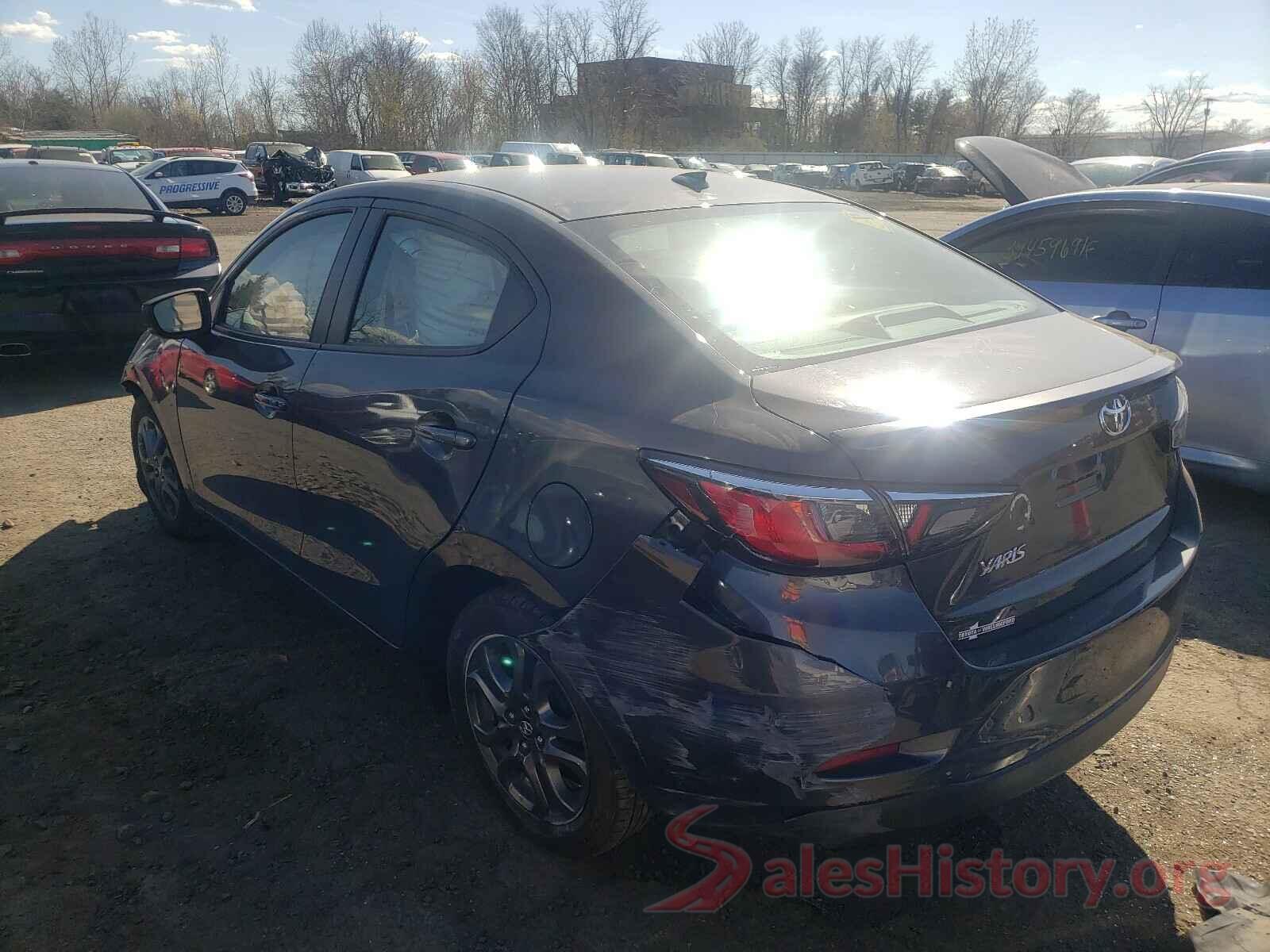 3MYDLBYV8KY524964 2019 TOYOTA YARIS