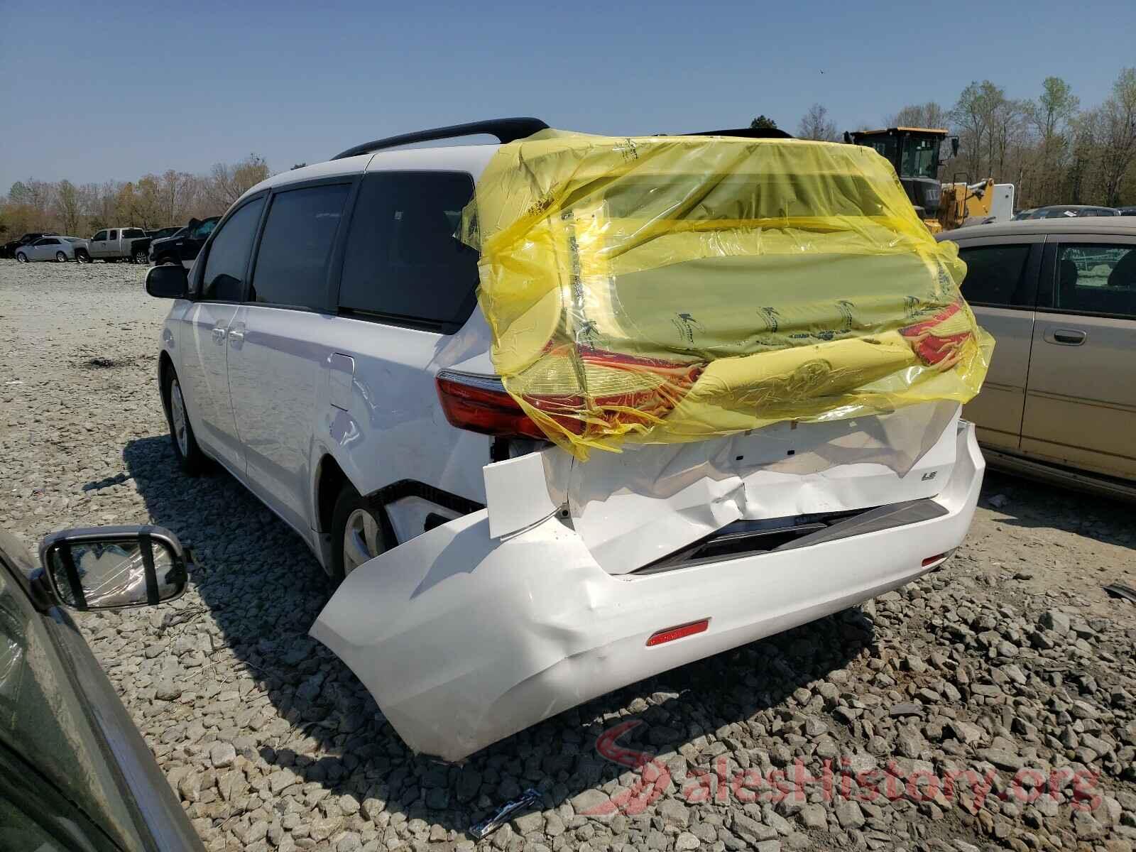 5TDKK3DC0GS742902 2016 TOYOTA SIENNA